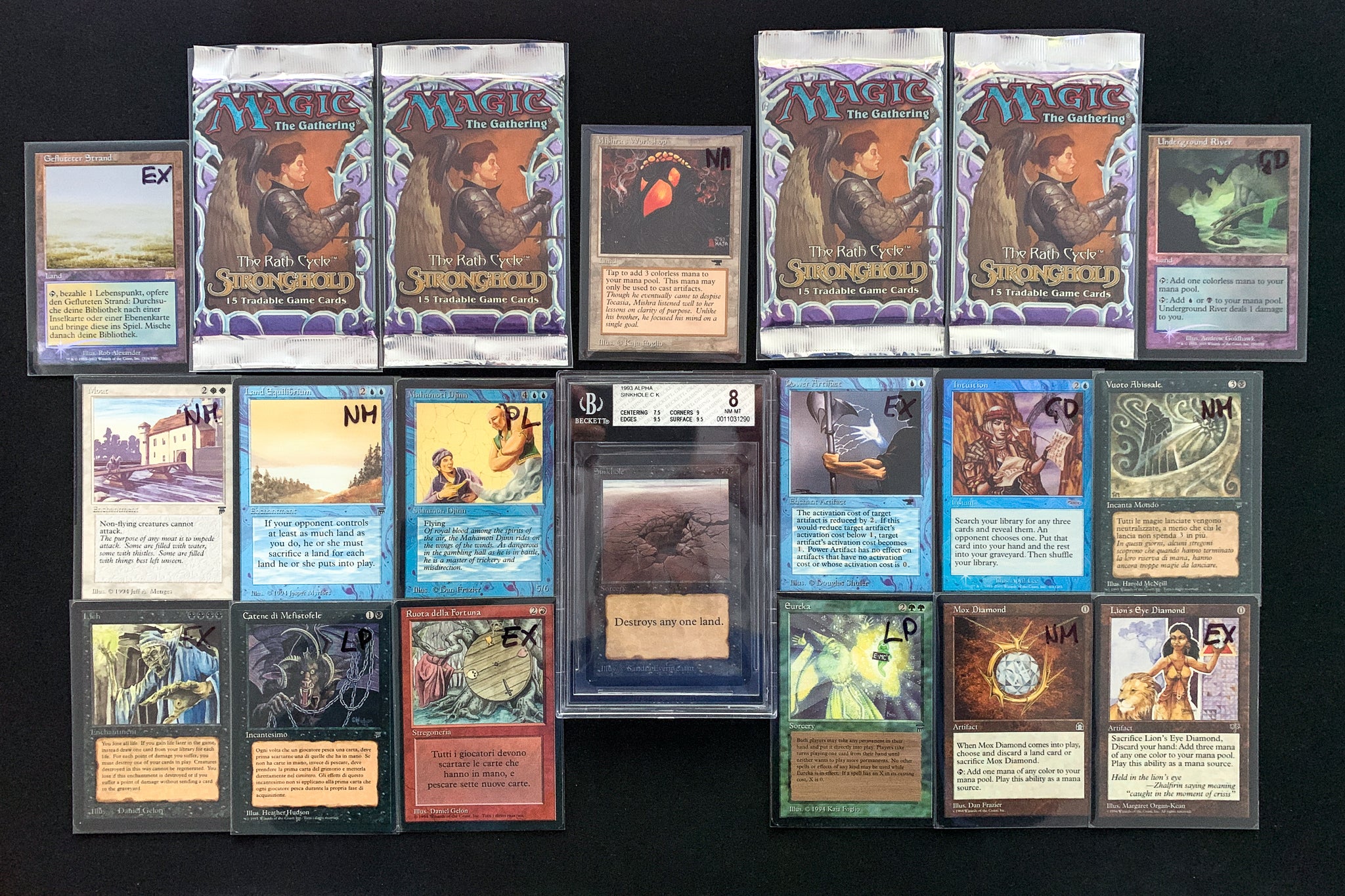 New Stock: Full Set Mirage, Sealed Products And Other Goodies