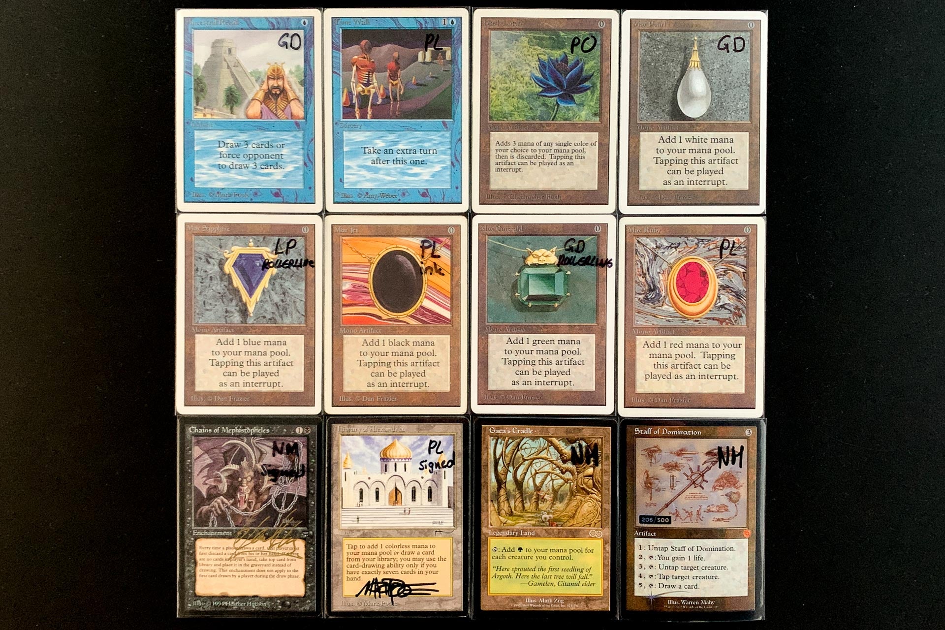 New Arrivals: Unlimited Power, Signed Library of Alexandria and Cradles