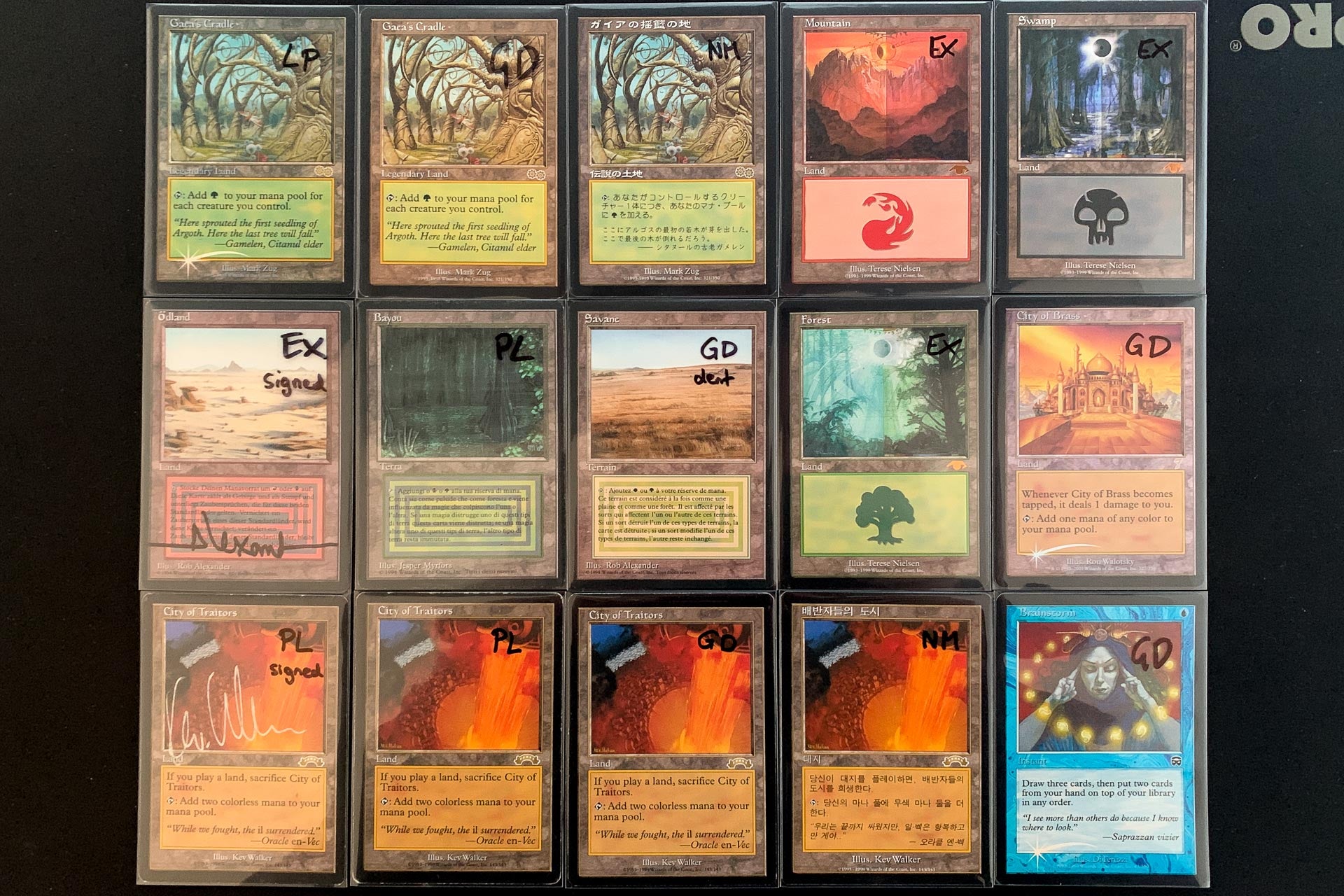 New Arrivals: Foil Gaea's Cradle, Guru Lands and 7th Edition Foil City