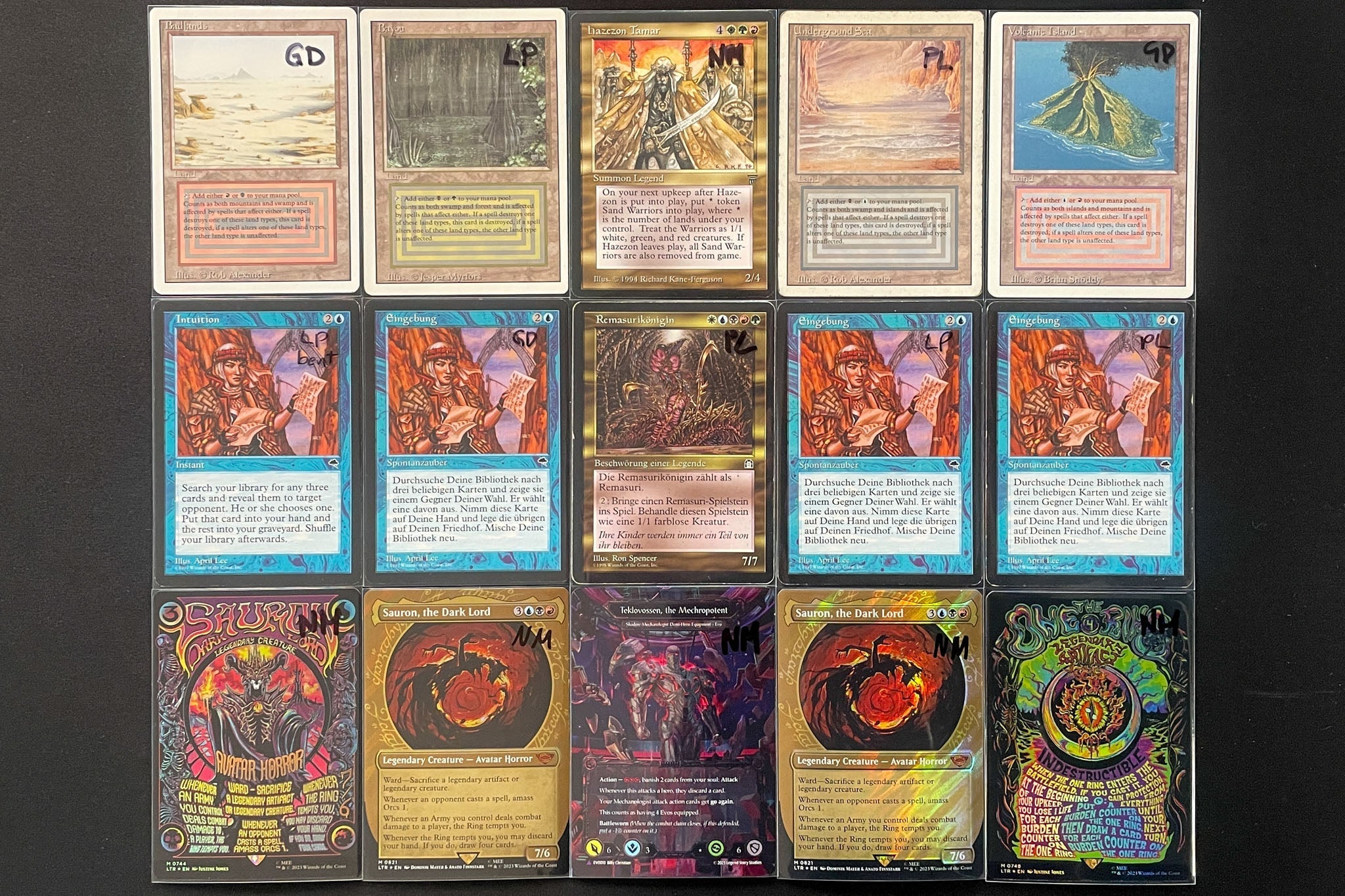 New Arrivals: Alpha Black Lotus, Dual Lands & LOTR Poster Foils