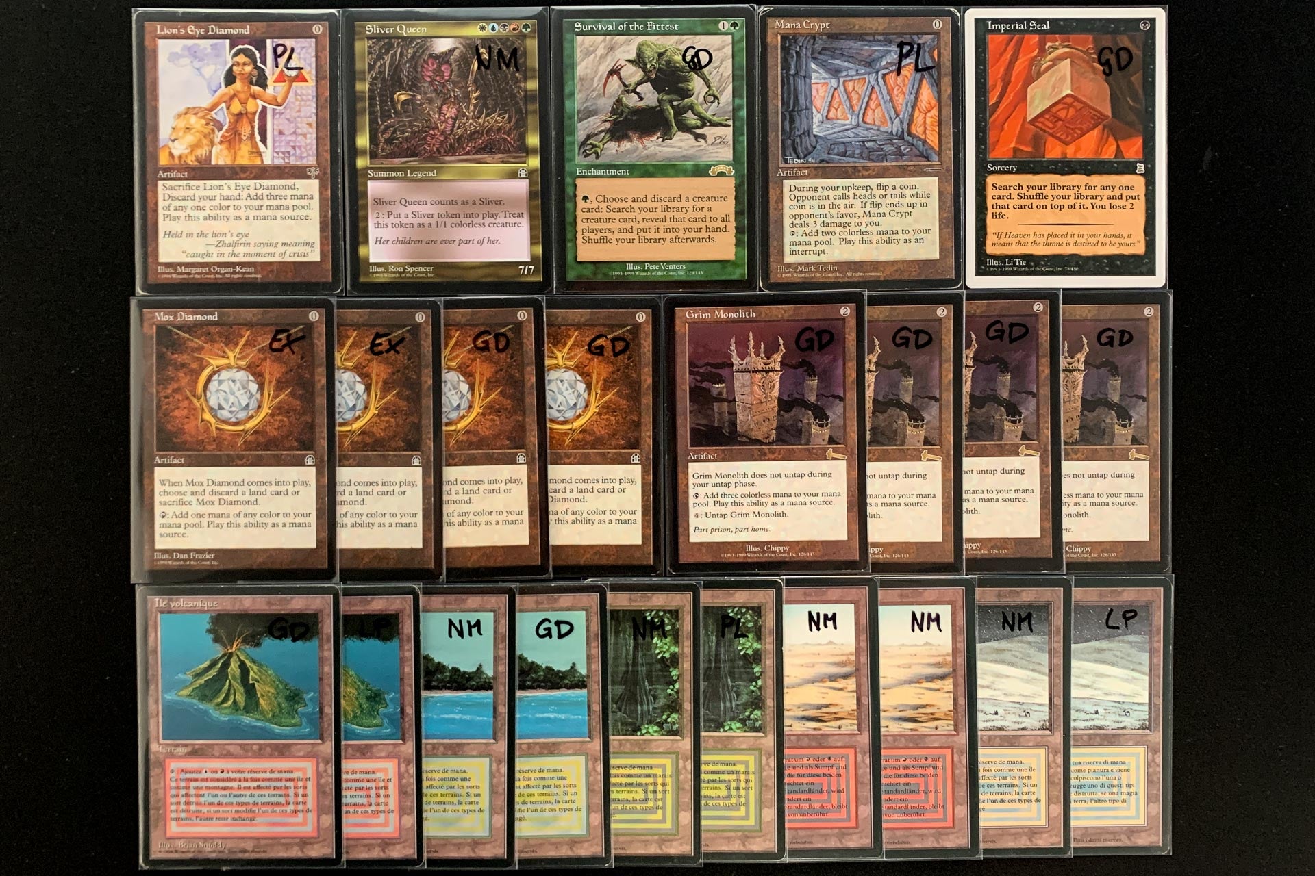 New Arrivals: FBB Starter, FBB Duals, Mox Diamonds, Grim Monoliths