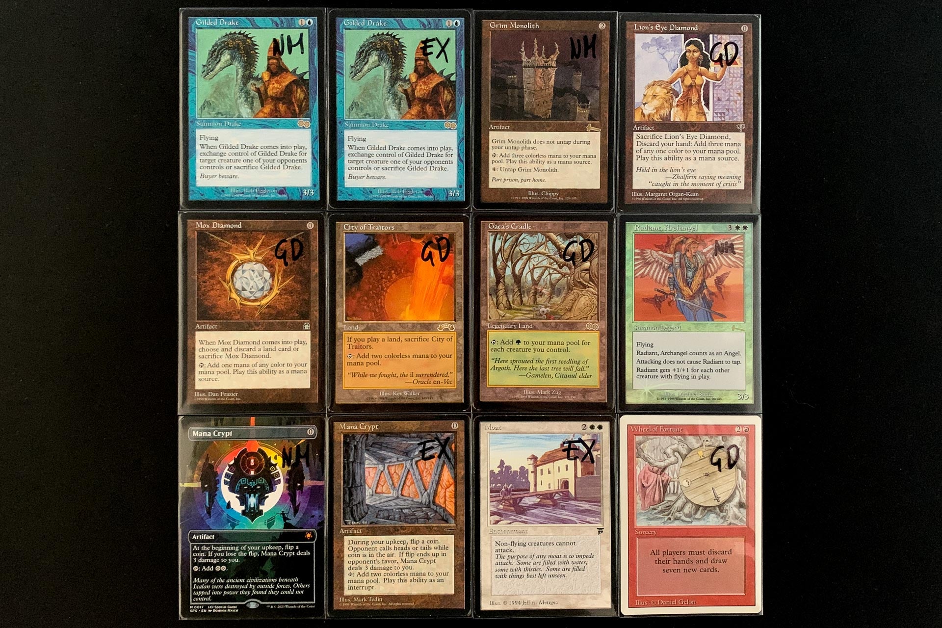 Trade-Special & New Arrivals: Korean 4th Edition Black Bordered Booster Display