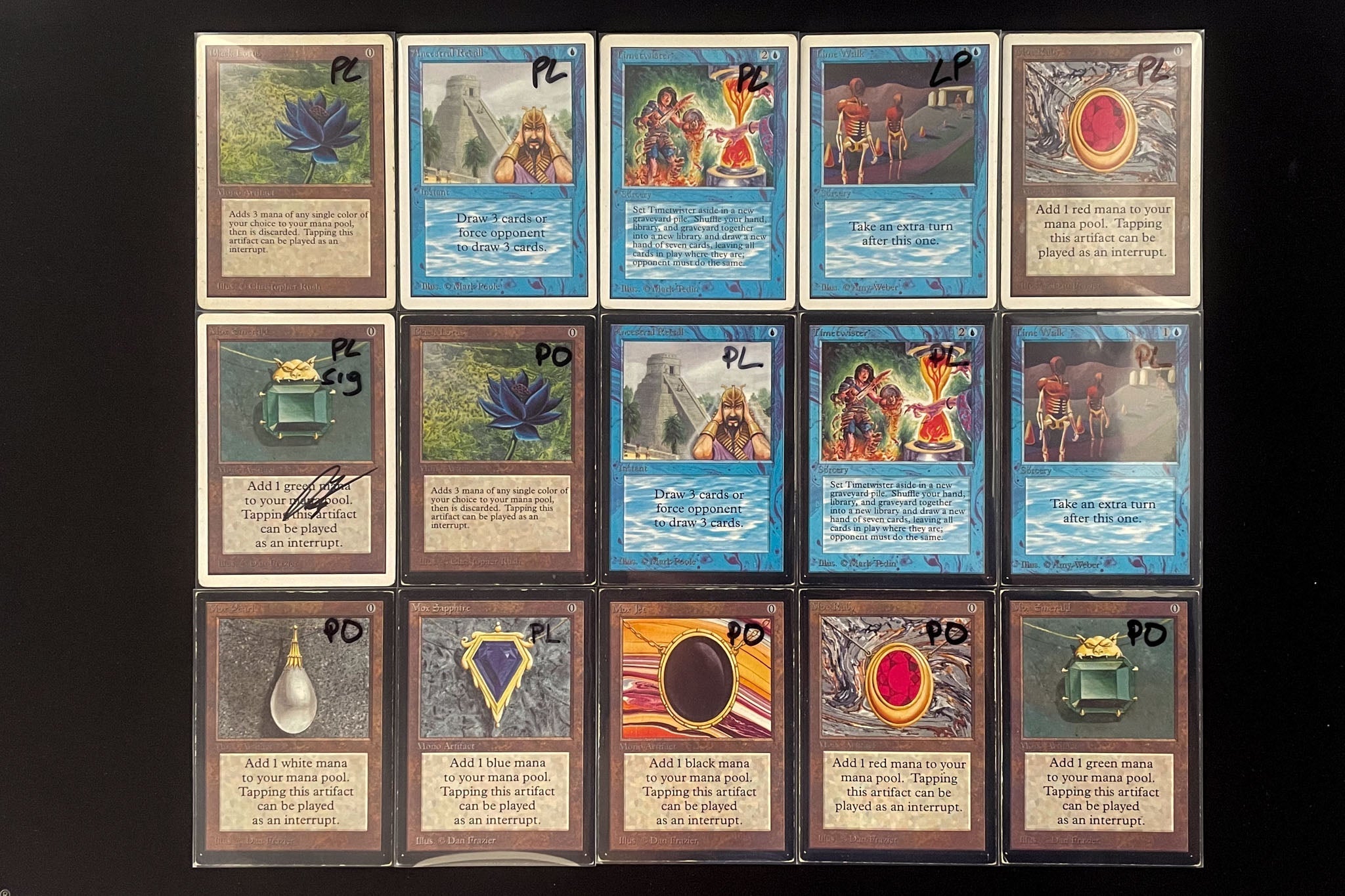 New Arrivals: Unlimited Black Lotus and Gandalf Pro Tour Promo