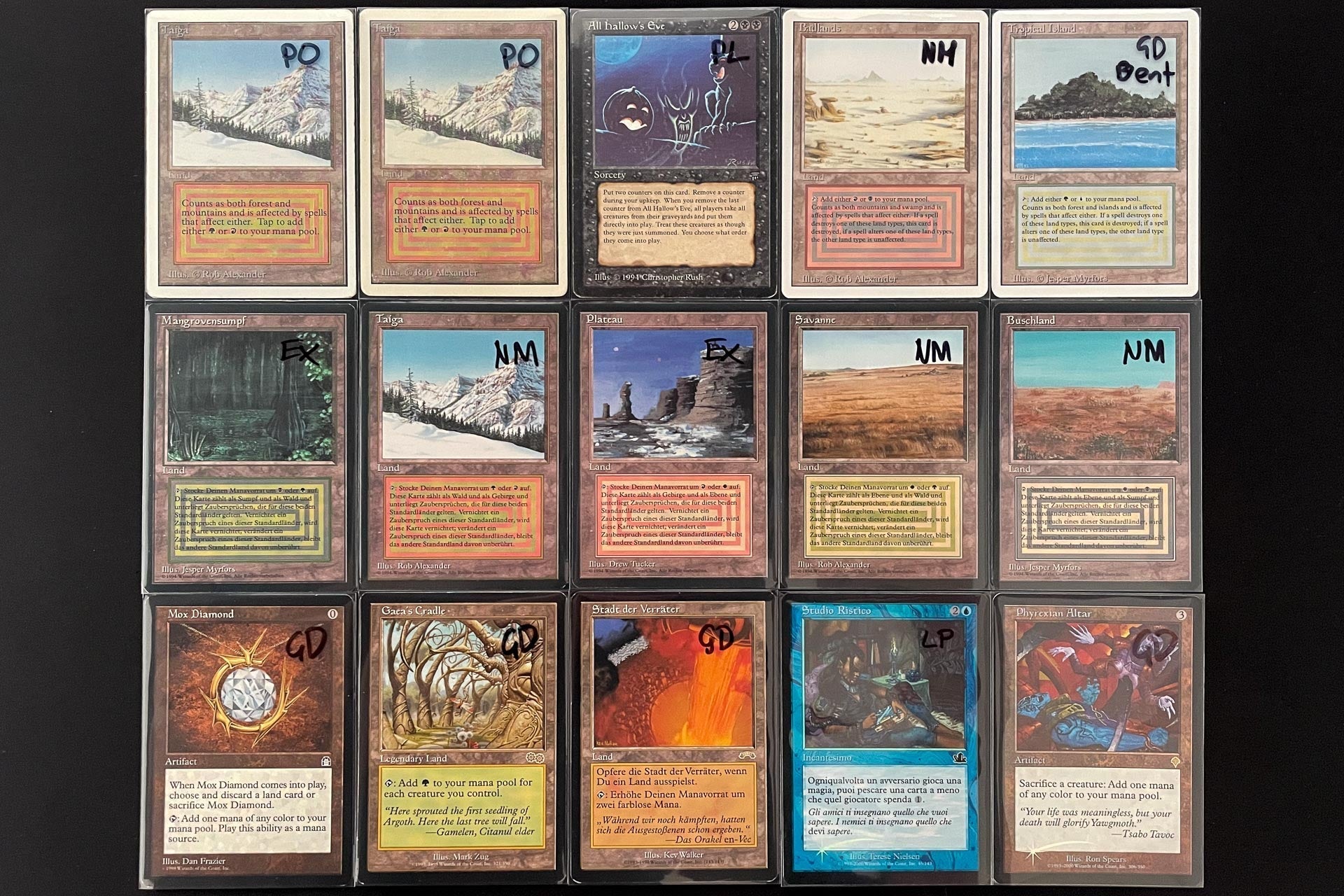 New Arrivals: Foreign Black Bordered Duals and OG Foils