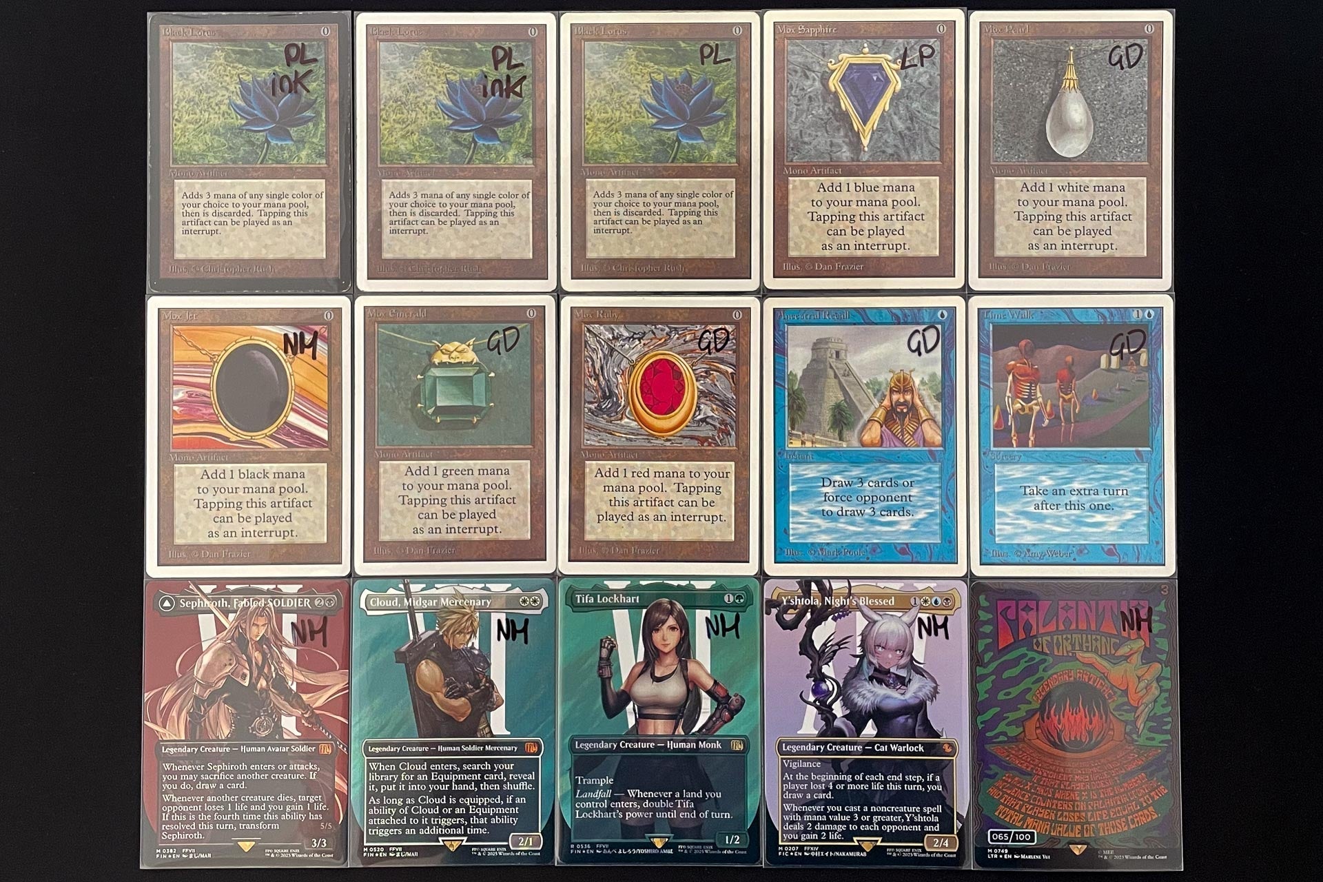New Arrivals: 23 Power Nine Cards, 62 Duals, 50 Foils