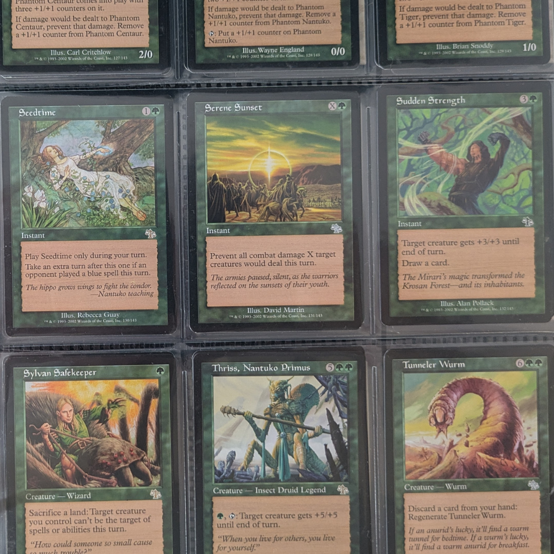 MTG Singles - Judgment Full Set - Judgment - English - NM-EX -