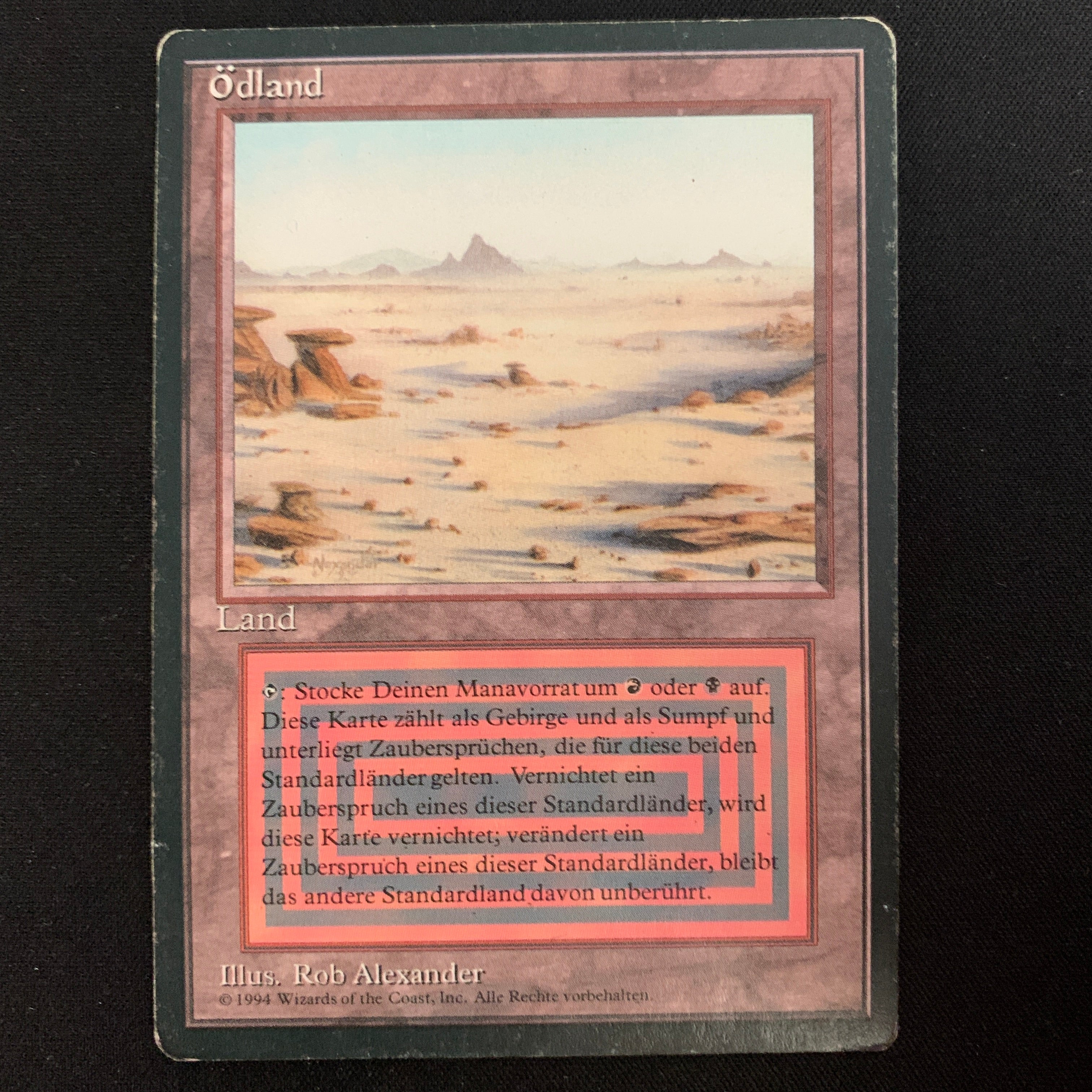 MTG Singles - Badlands - Foreign Black Bordered - German - PL - INKED - 24414