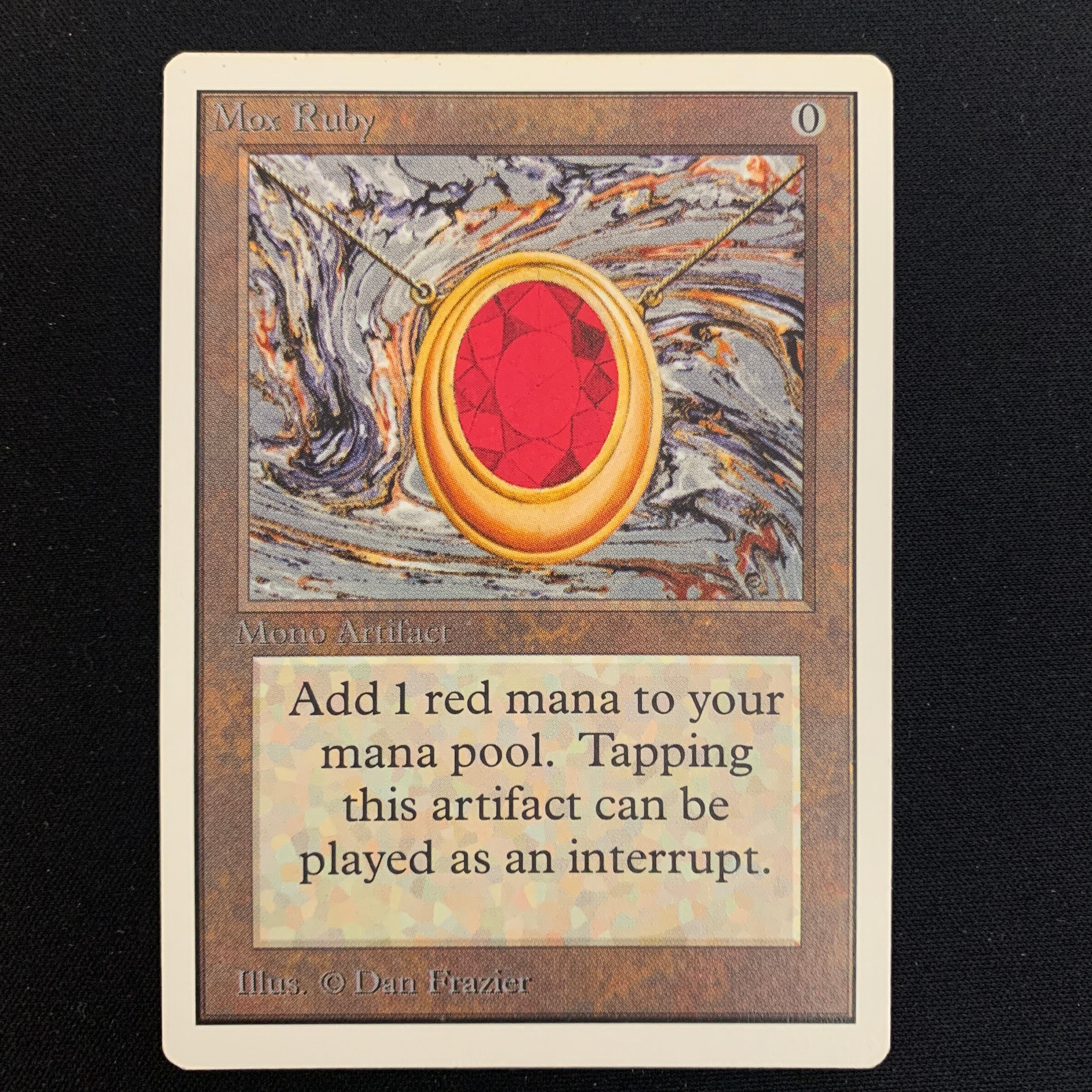 MTG Singles - Mox Ruby - Unlimited - GD - DING - 24452