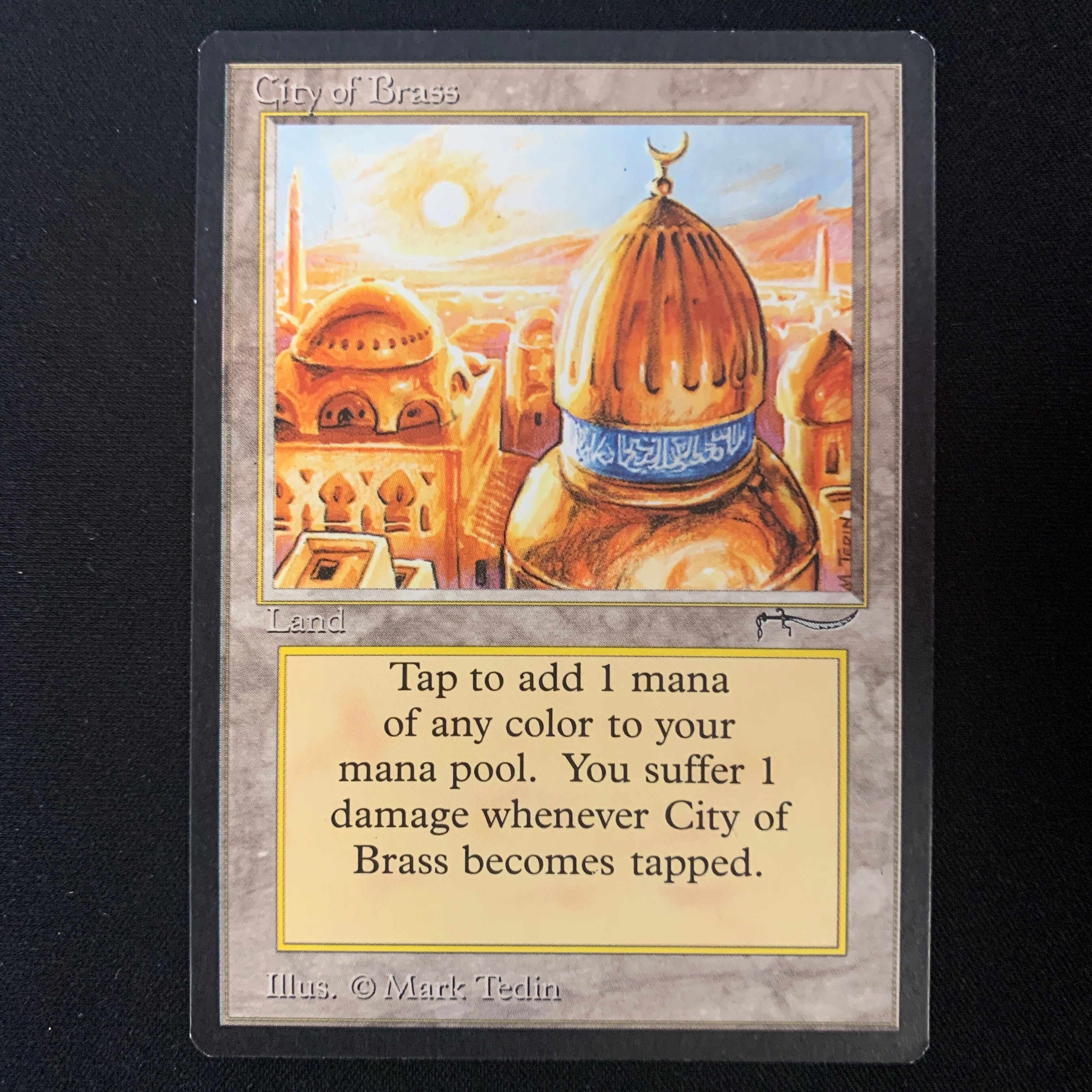 MTG Singles - City of Brass - Arabian Nights - NM - 24801