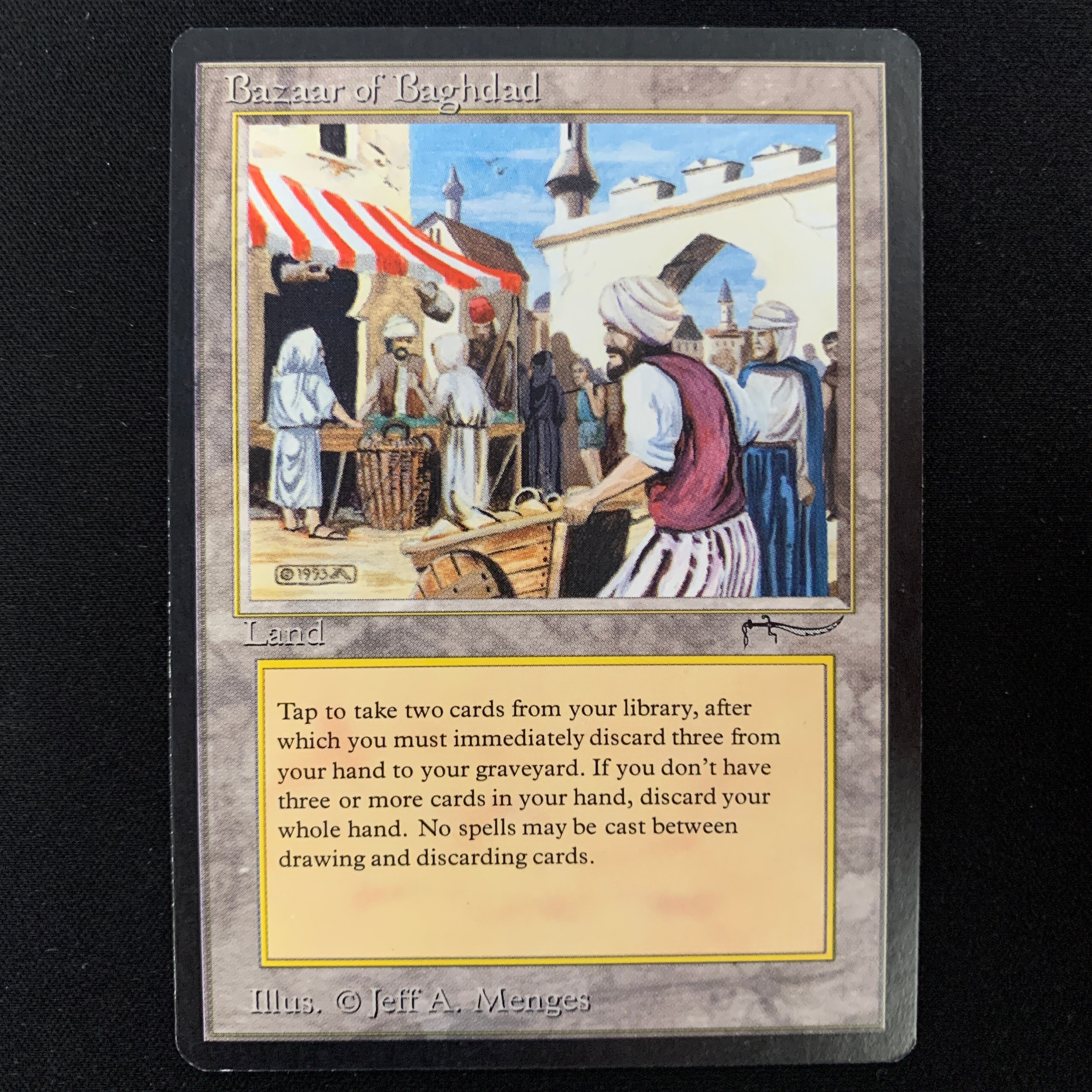 MTG Singles - Bazaar of Baghdad - Arabian Nights - NM - 24986