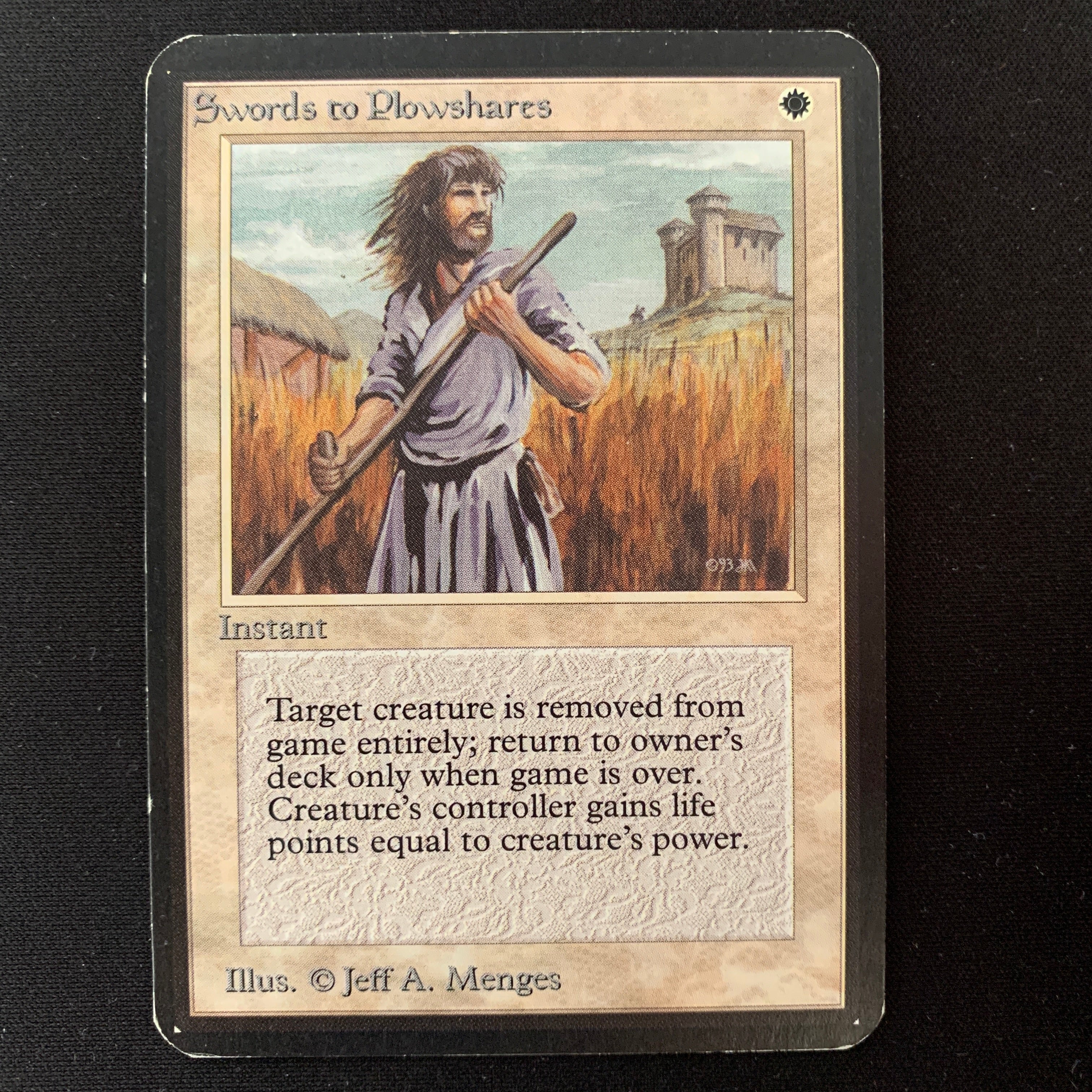 MTG Singles - Swords to Plowshares - Alpha - GD - 25061
