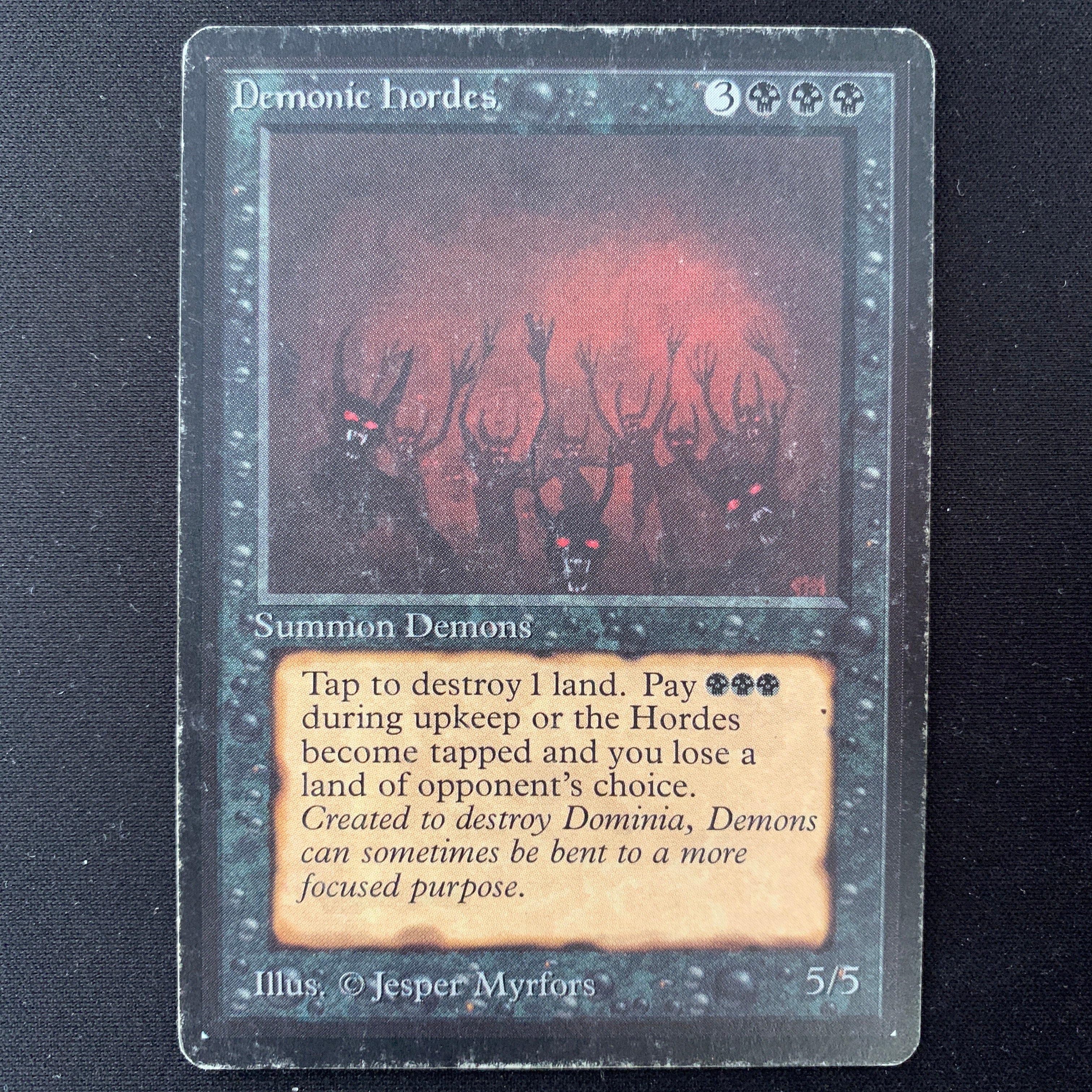 MTG Singles - Demonic Hordes - Beta - PL - 25082