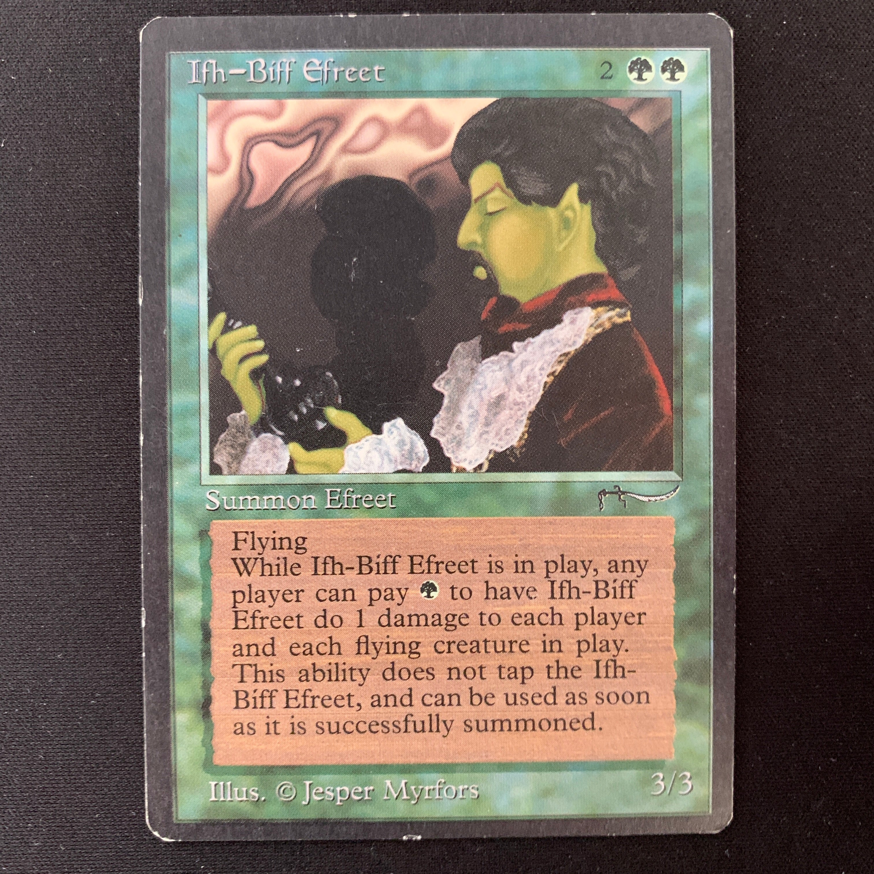 MTG Singles - Ifh-Biff Efreet - Arabian Nights - LP - 25106