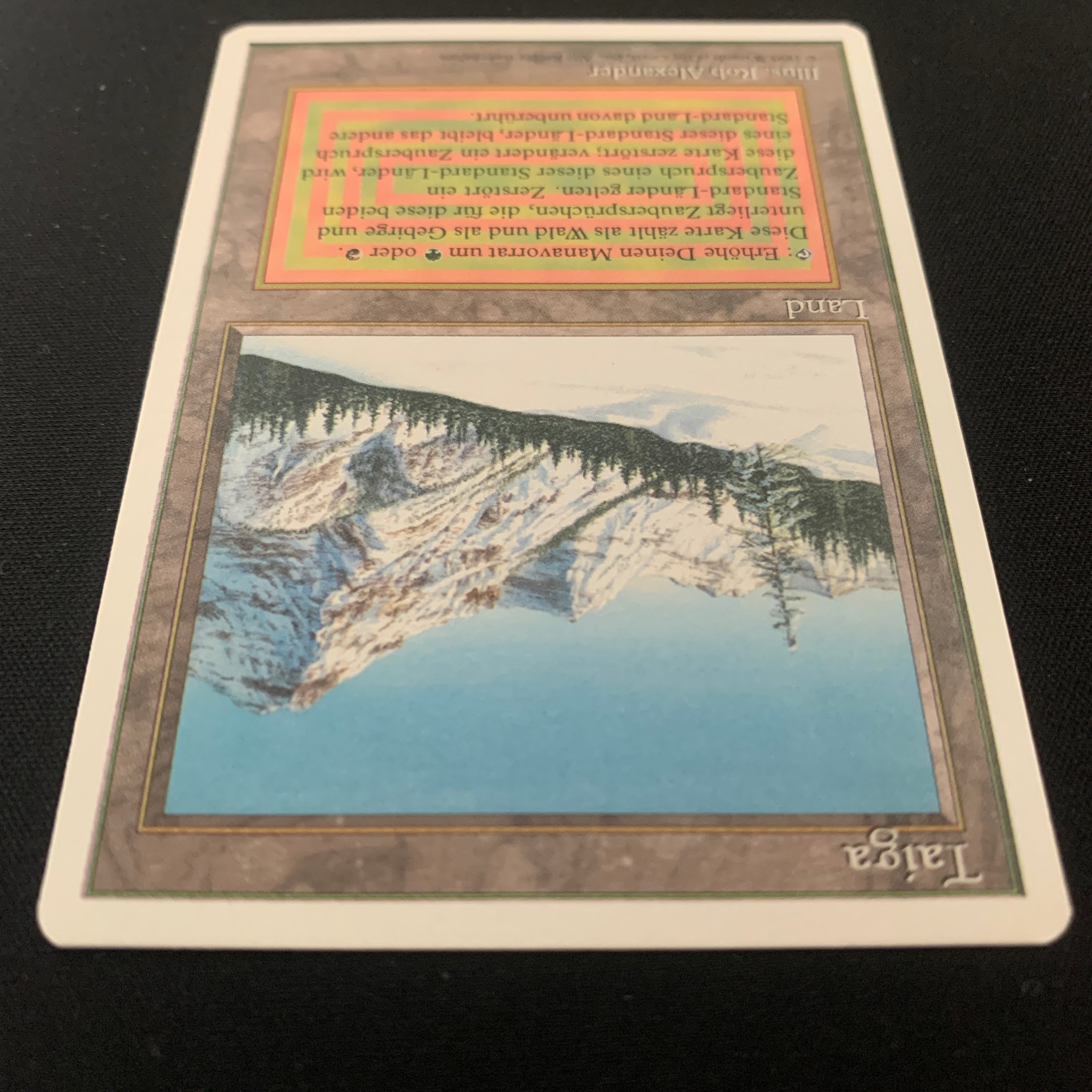 MTG Singles - Taiga - Foreign White Bordered -