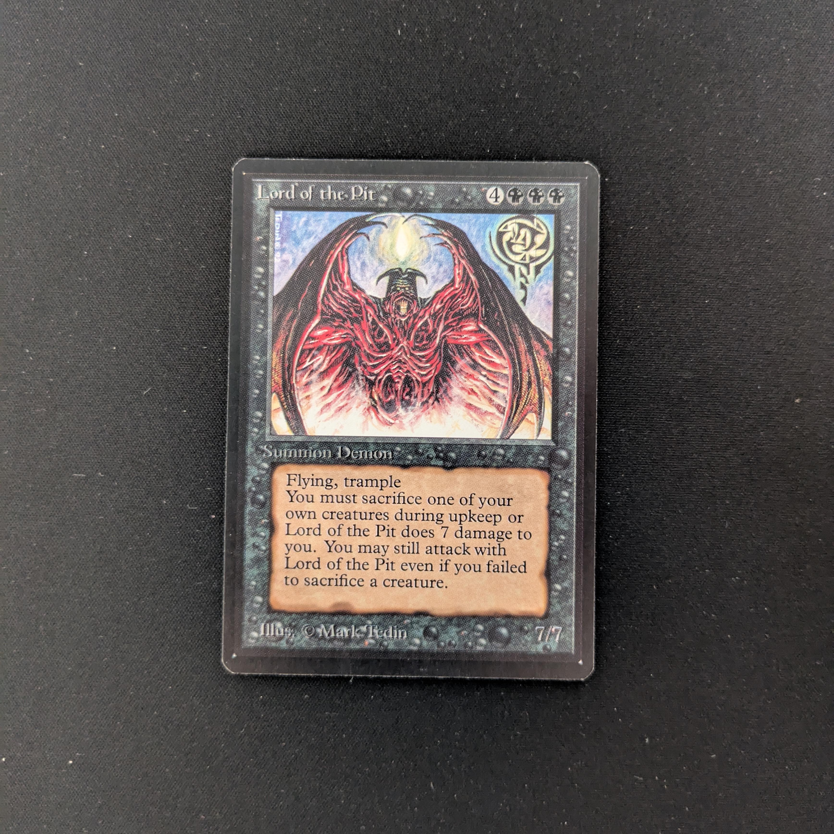 MTG Singles - Lord of the Pit - Beta - NM - 25413
