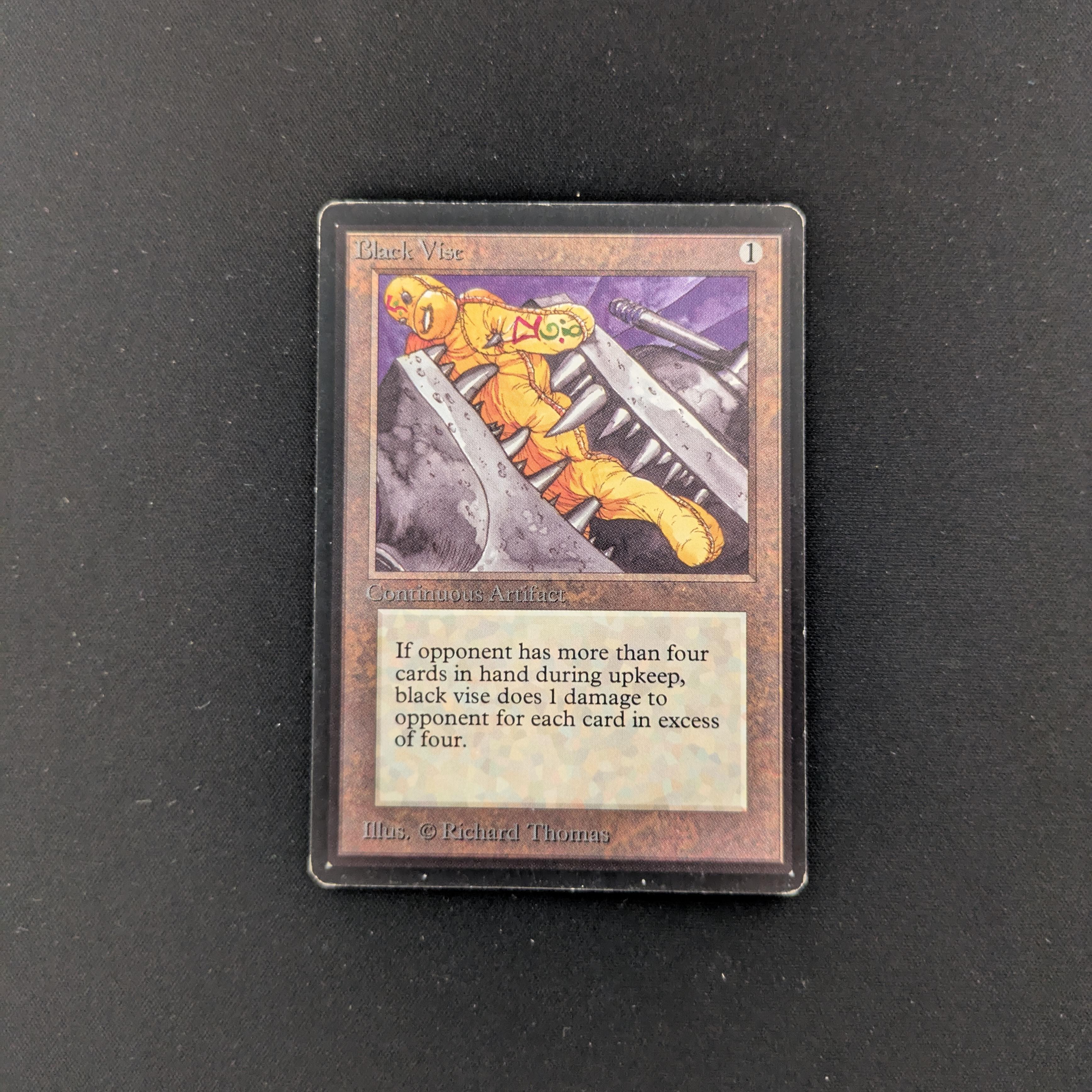 MTG Singles - Black Vise - Beta - GD - 25425