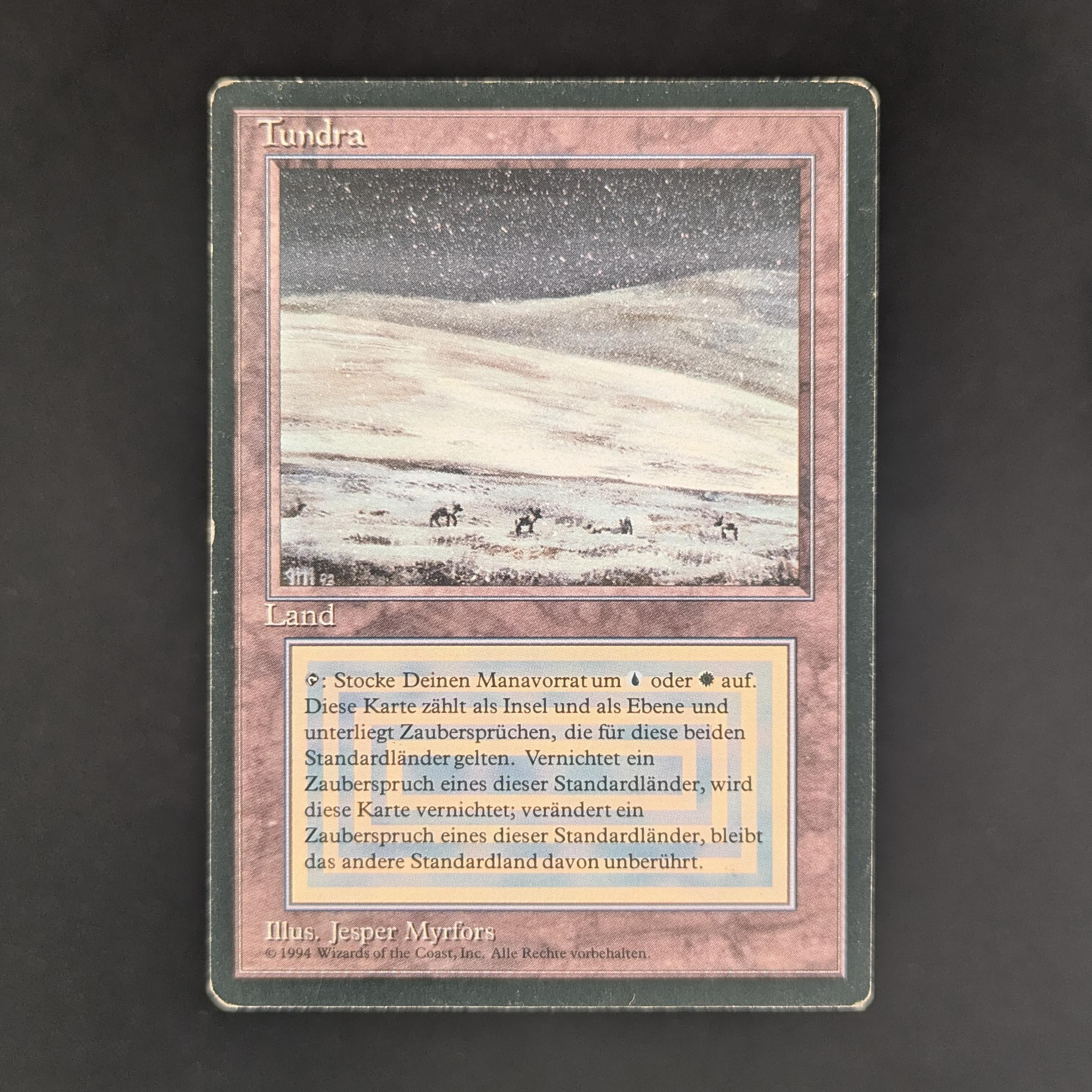 MTG Singles - Tundra - Foreign Black Bordered - German - LP - 25557