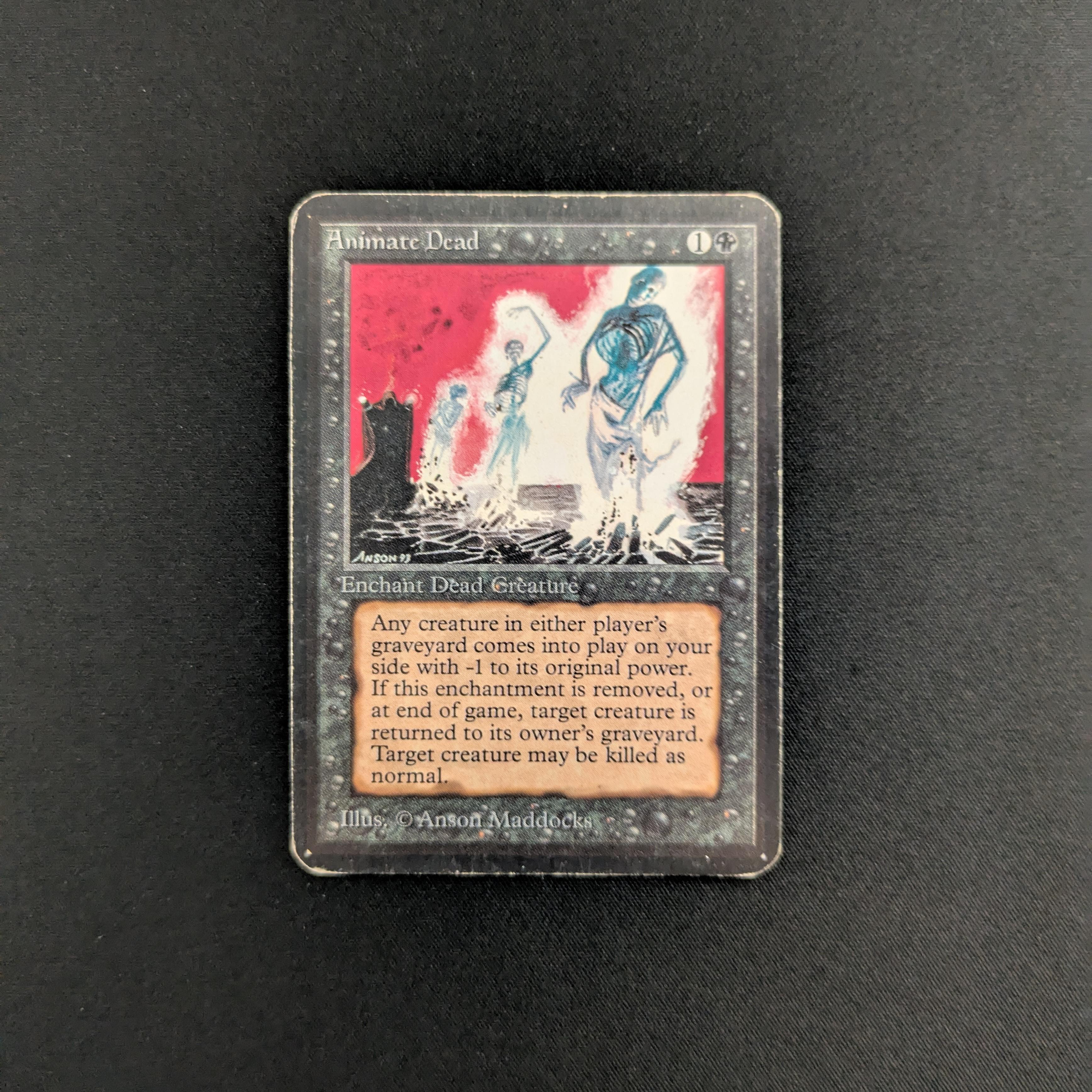 MTG Singles - Animate Dead - Alpha - PO - 25603