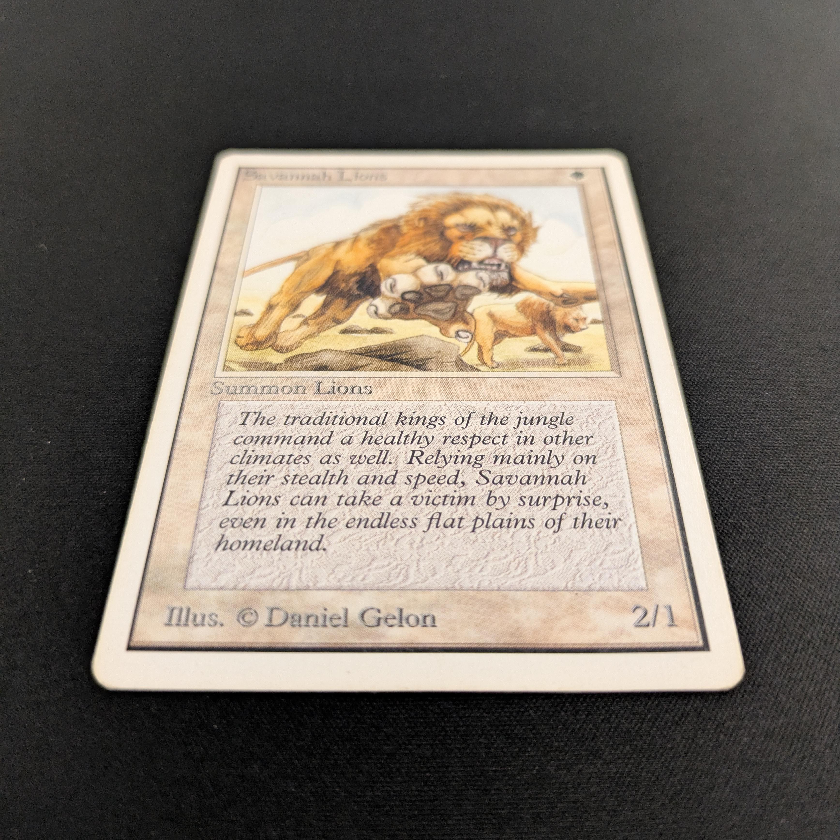 MTG Singles - Savannah Lions - Unlimited -
