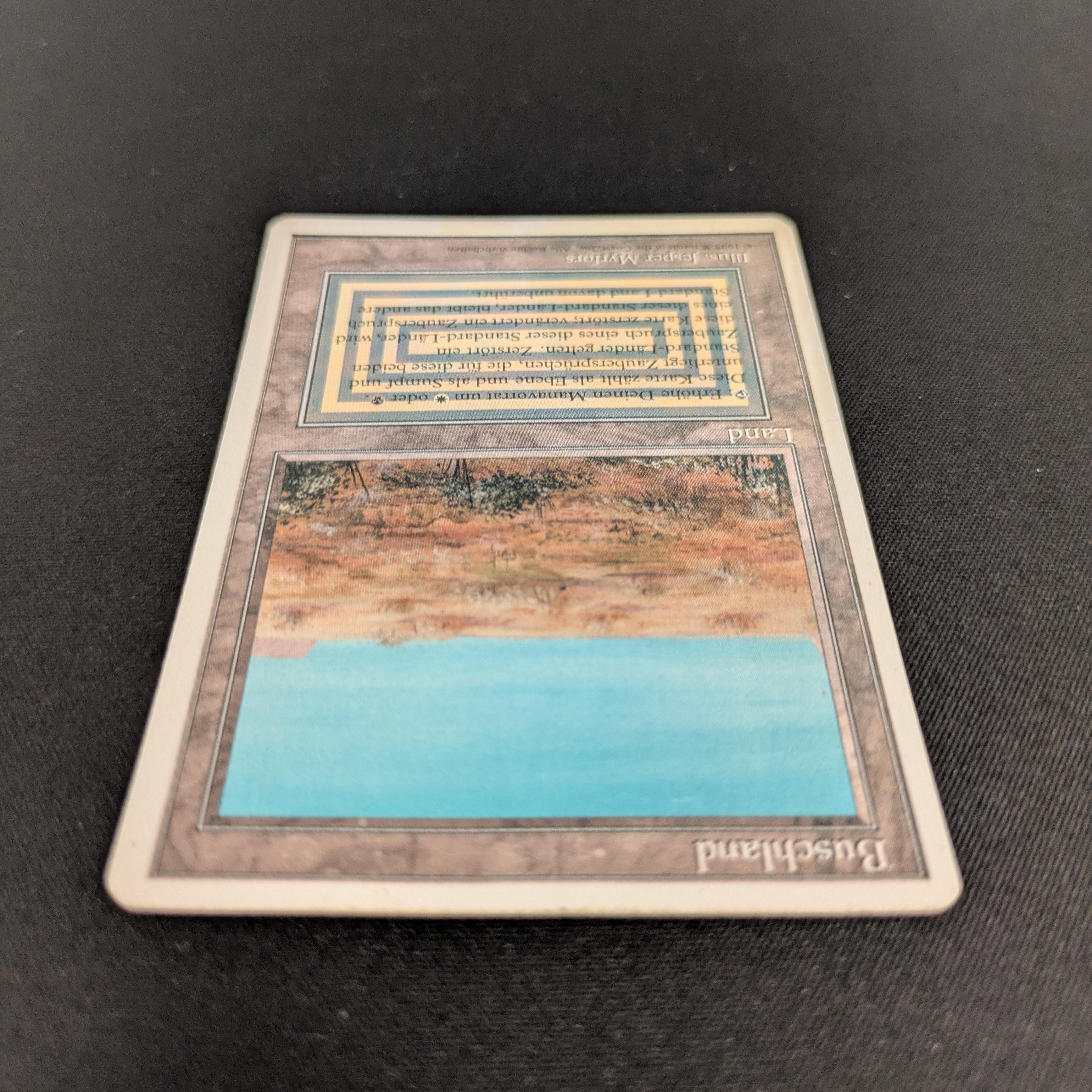 MTG Singles - Scrubland - Foreign White Bordered -
