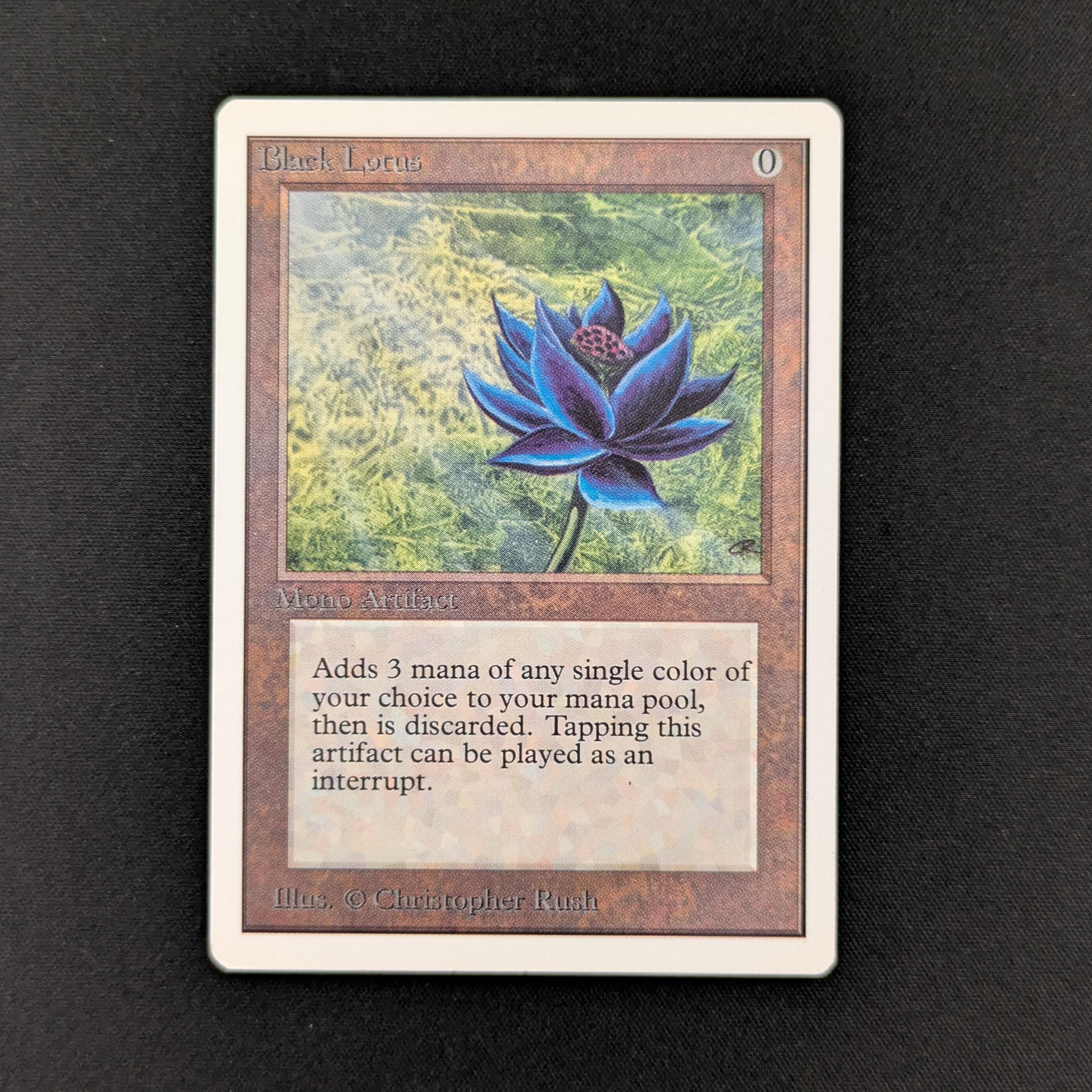 MTG Singles - Black Lotus - Unlimited - EX - ROLLER LINES - 26016