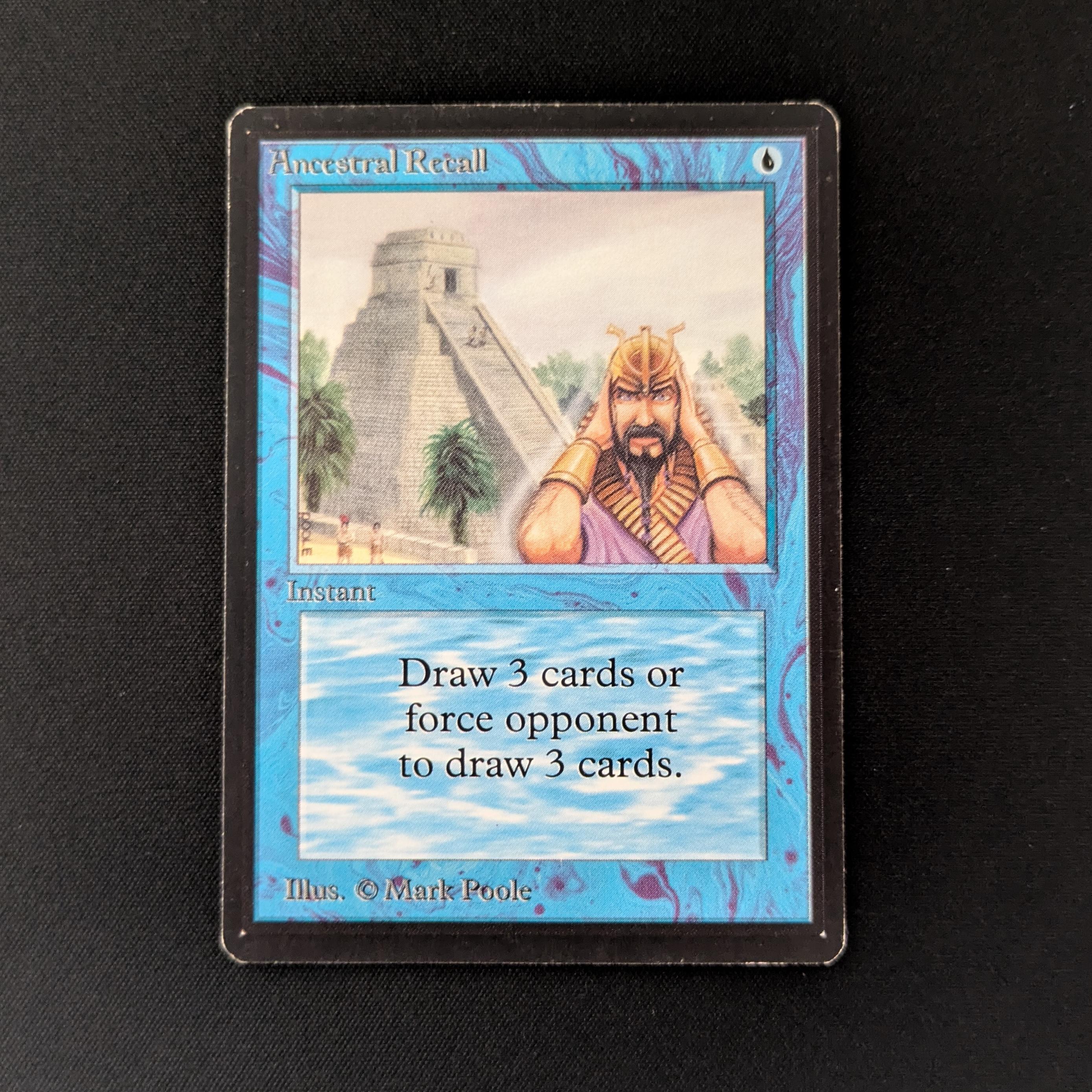 MTG Singles - Ancestral Recall - Beta - EX - 26058