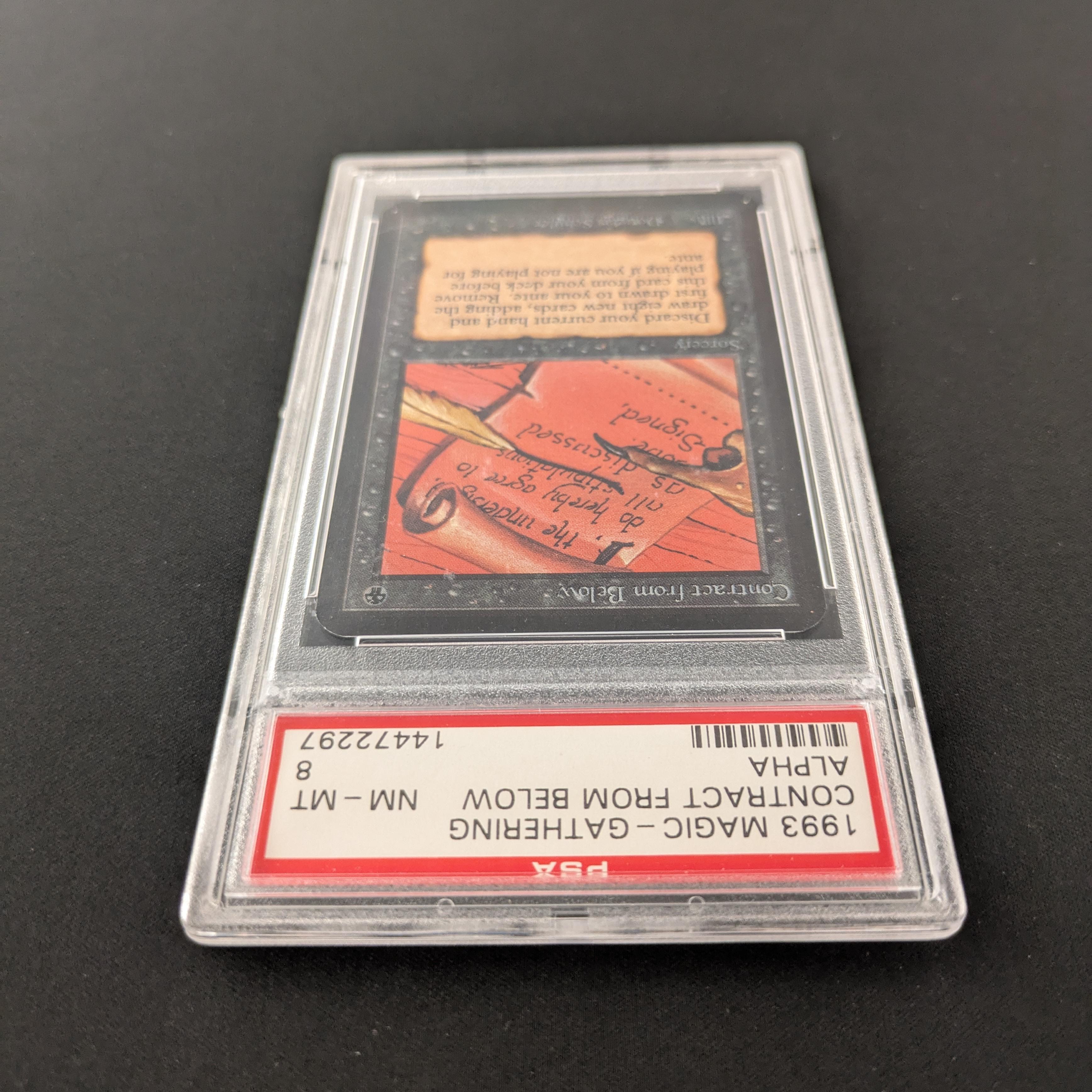 MTG Singles - Contract from Below - Alpha -