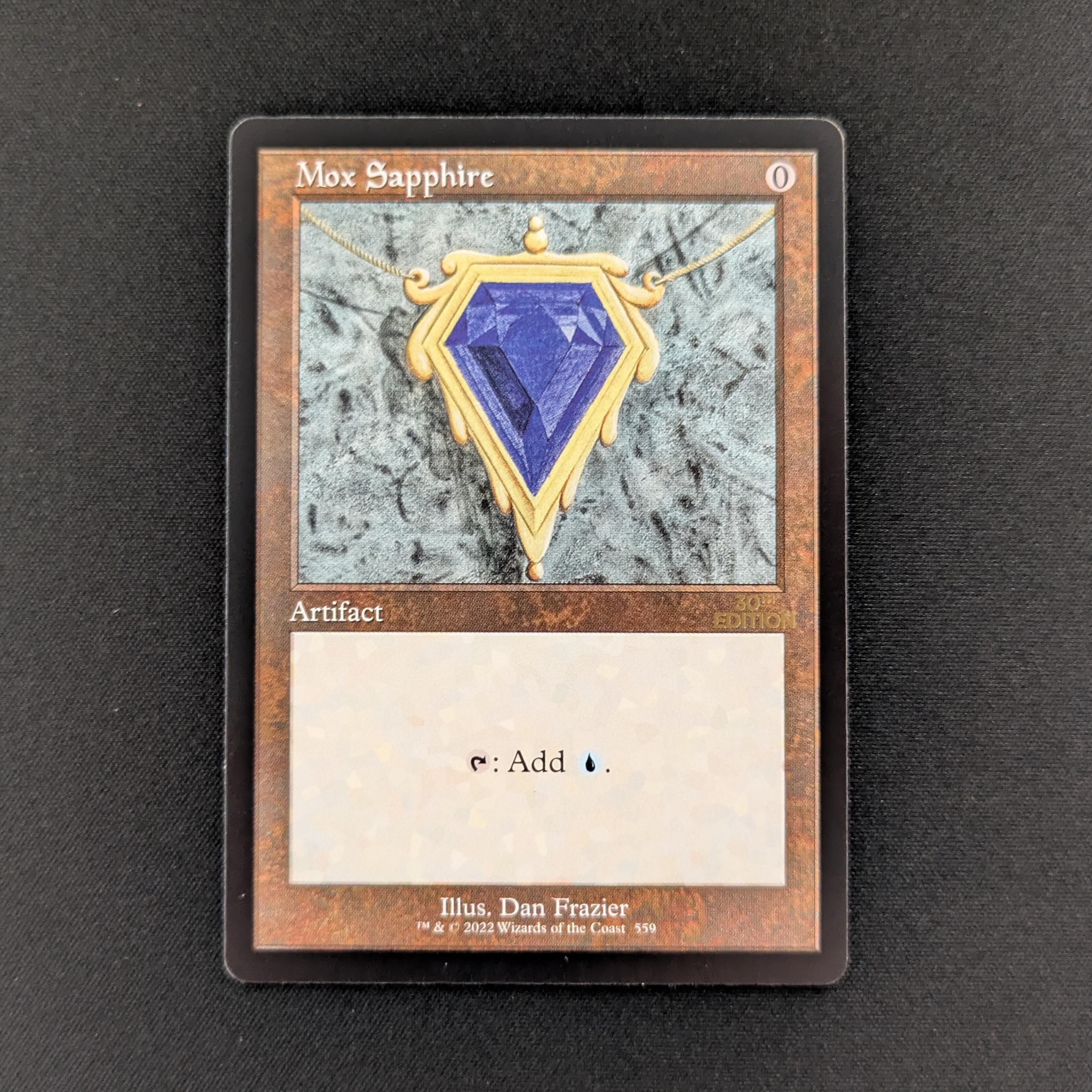 MTG Singles - Mox Sapphire (Retro Frame) - 30th Anniversary Edition - NM - 26174