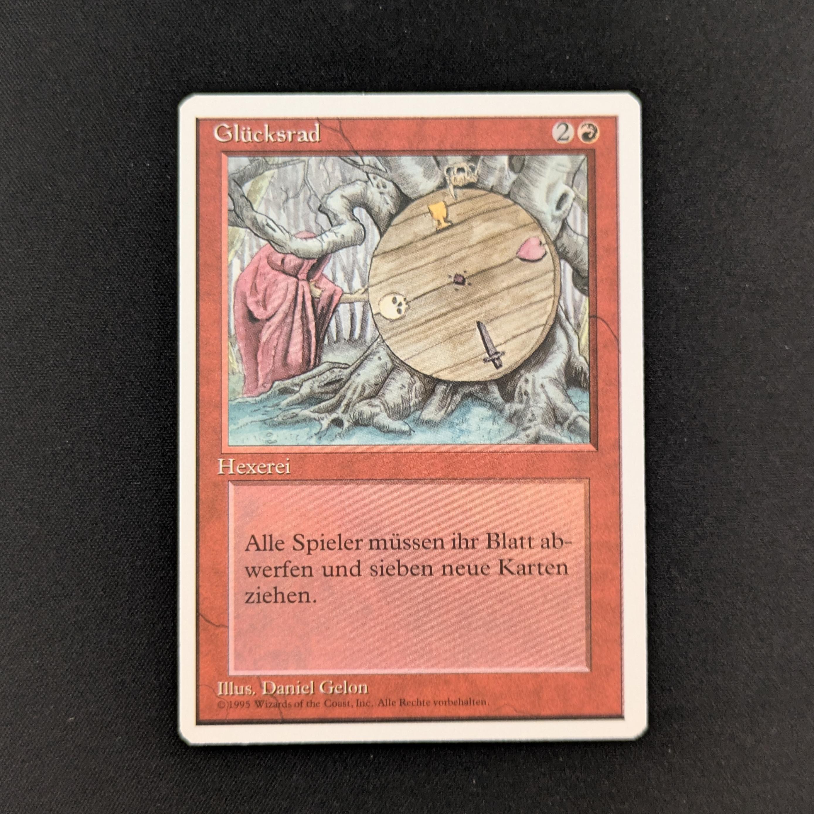 MTG Singles - Wheel of Fortune - Foreign White Bordered - German - NM - 26179