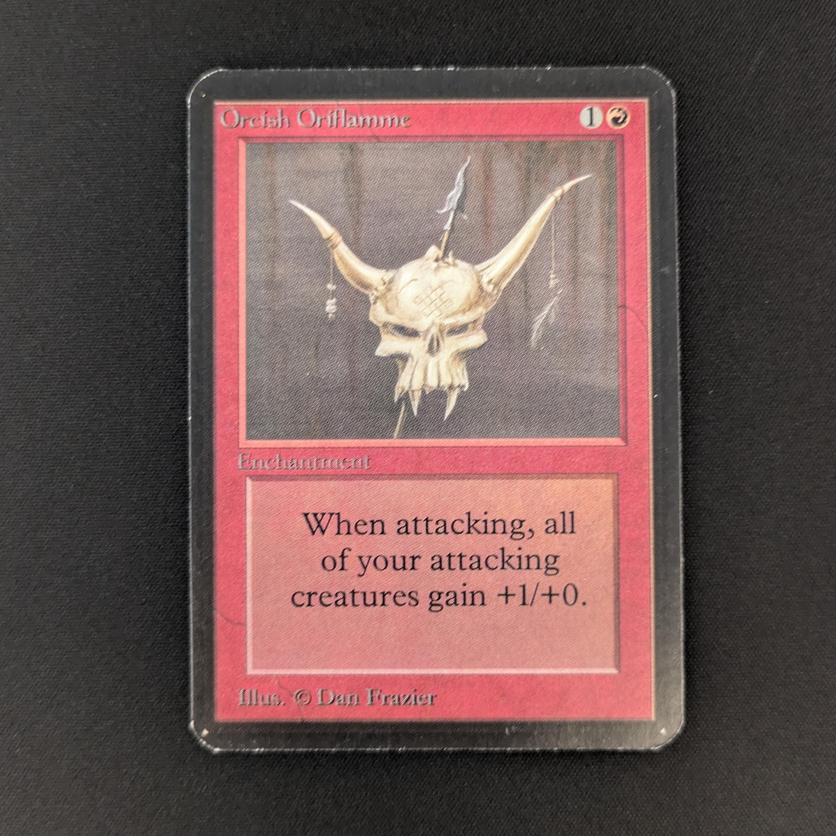 MTG Singles - Orcish Oriflamme - Alpha - EX - 26195