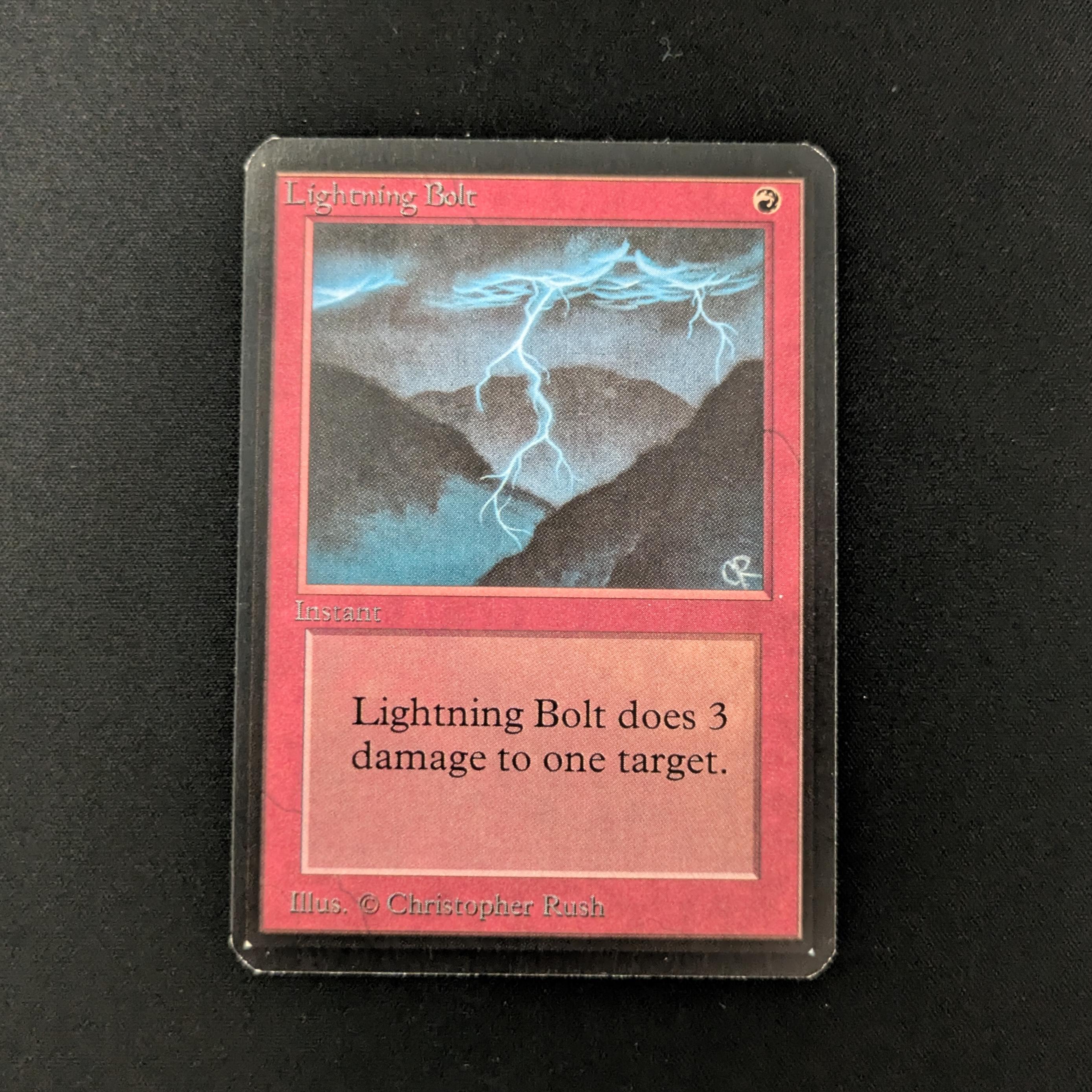 MTG Singles - Lightning Bolt - Alpha -