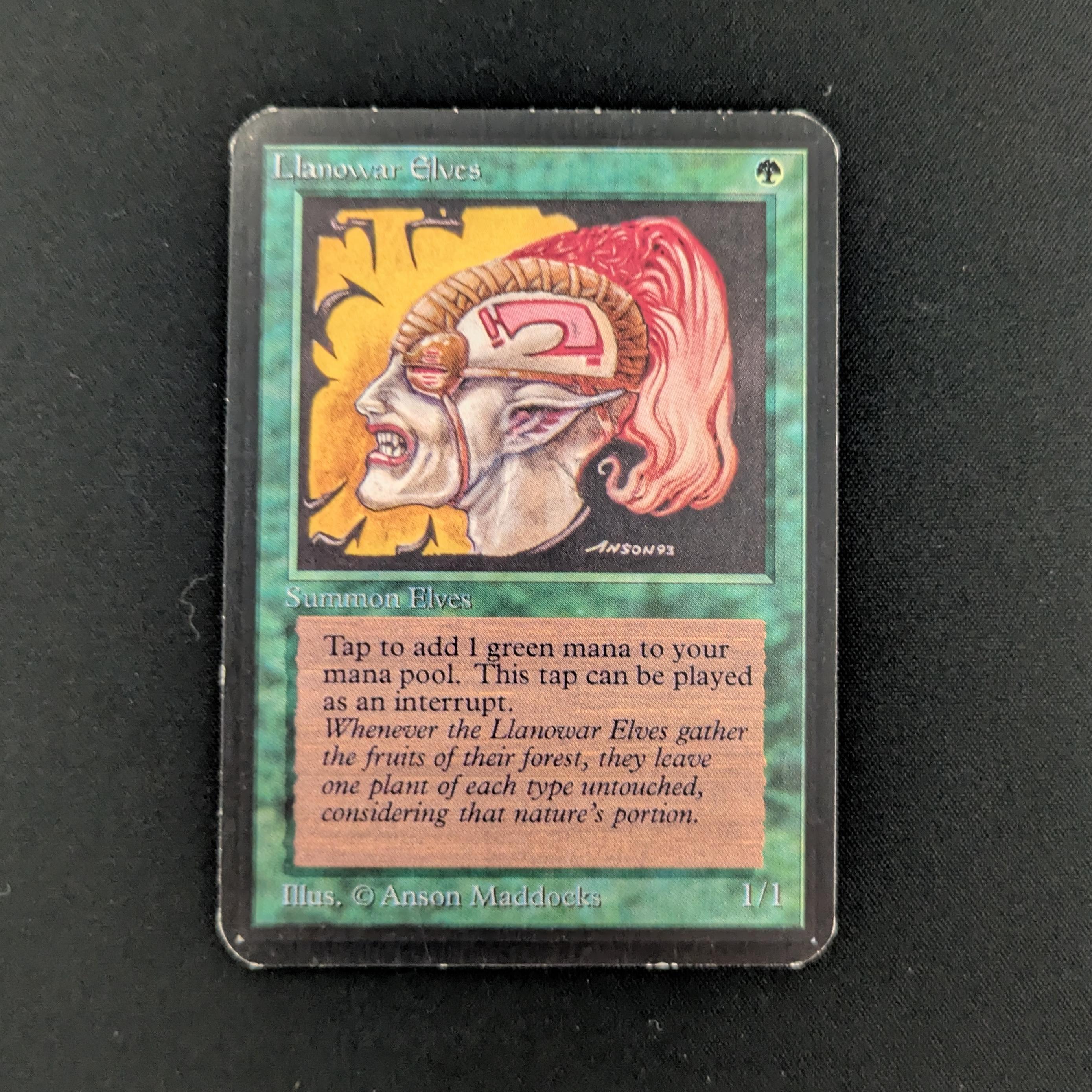 MTG Singles - Llanowar Elves - Alpha - EX - 26375