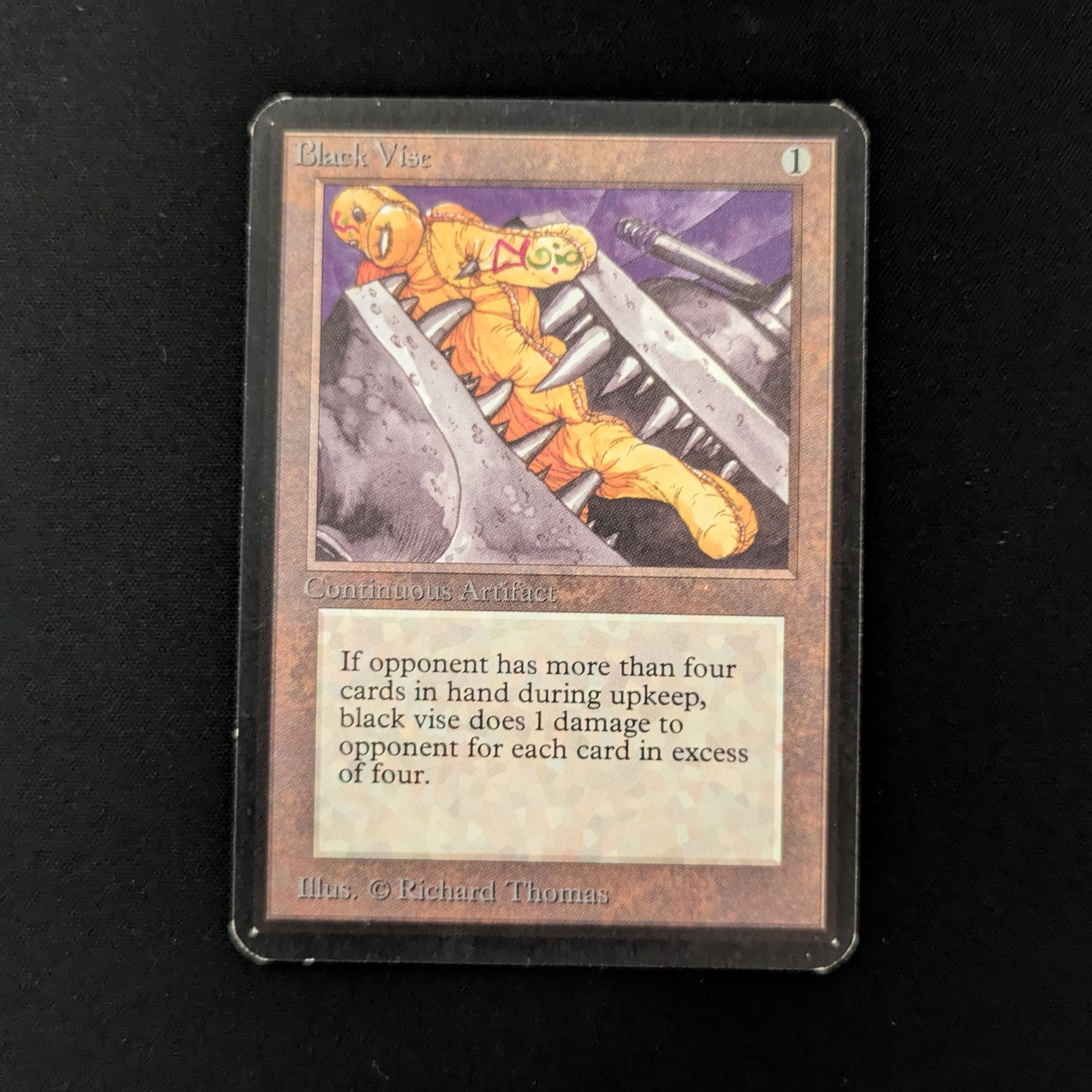 MTG Singles - Black Vise - Alpha - GD - 26378