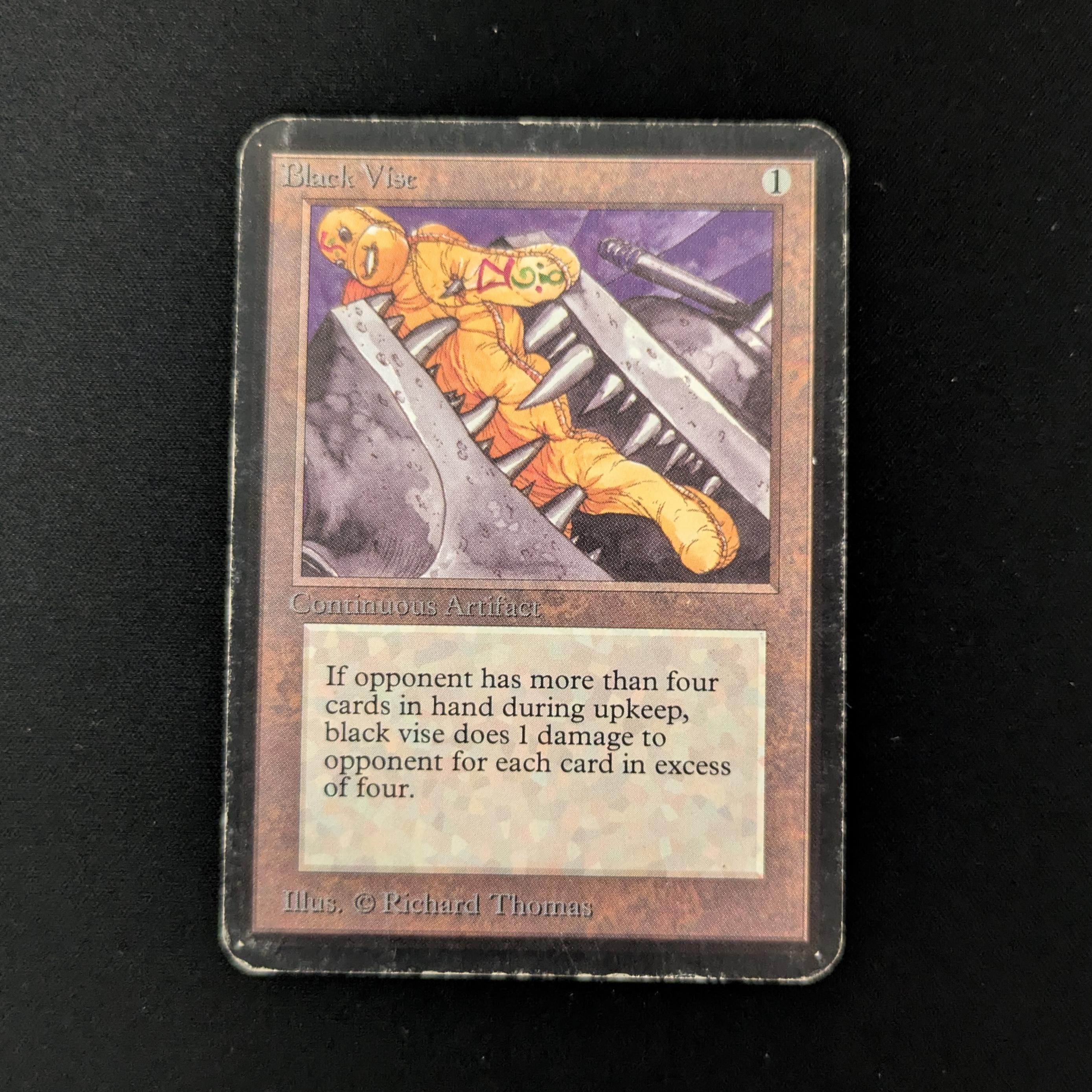 MTG Singles - Black Vise - Alpha - PL - 26380