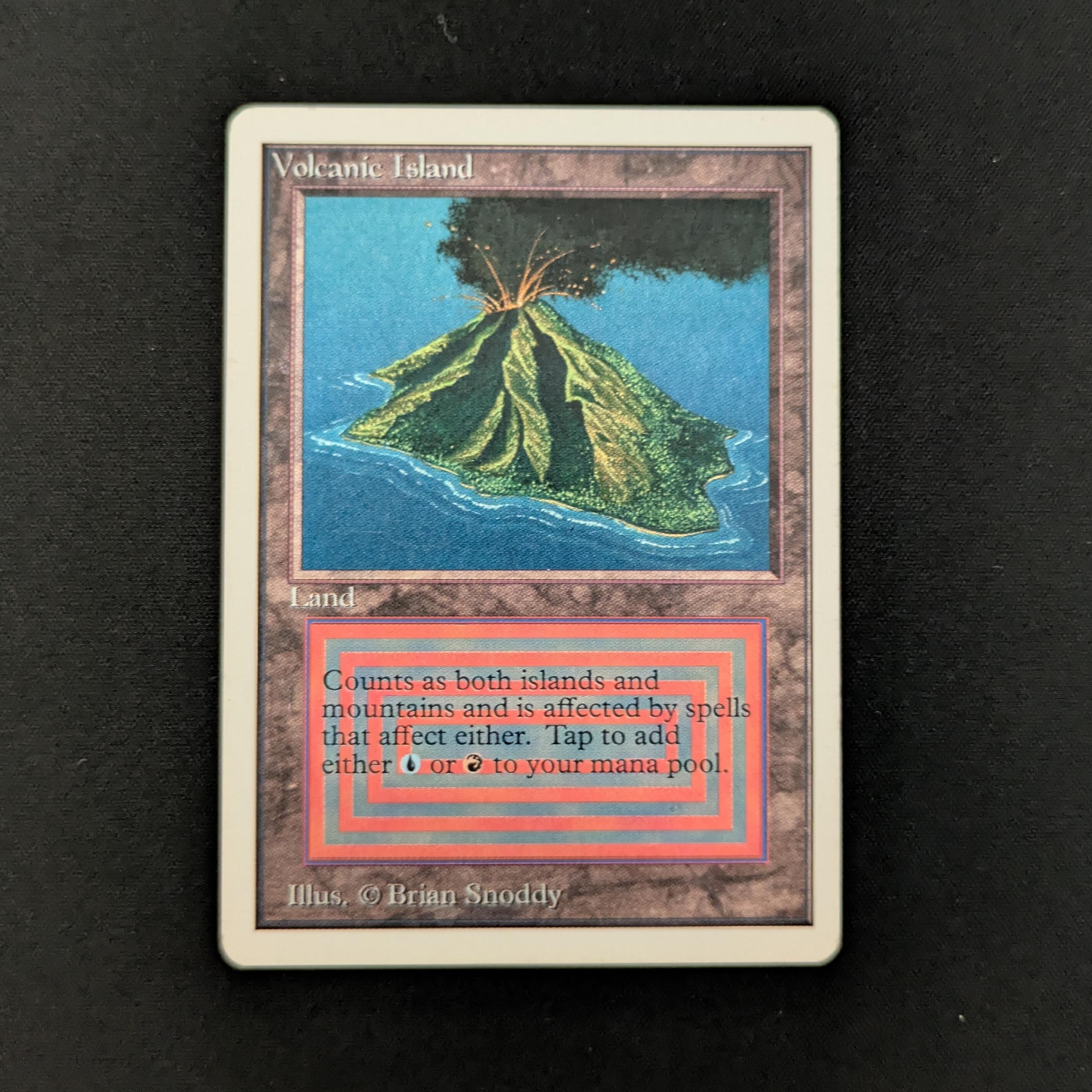 MTG Singles - Volcanic Island - Unlimited - GD - ROLLER LINES - 26434