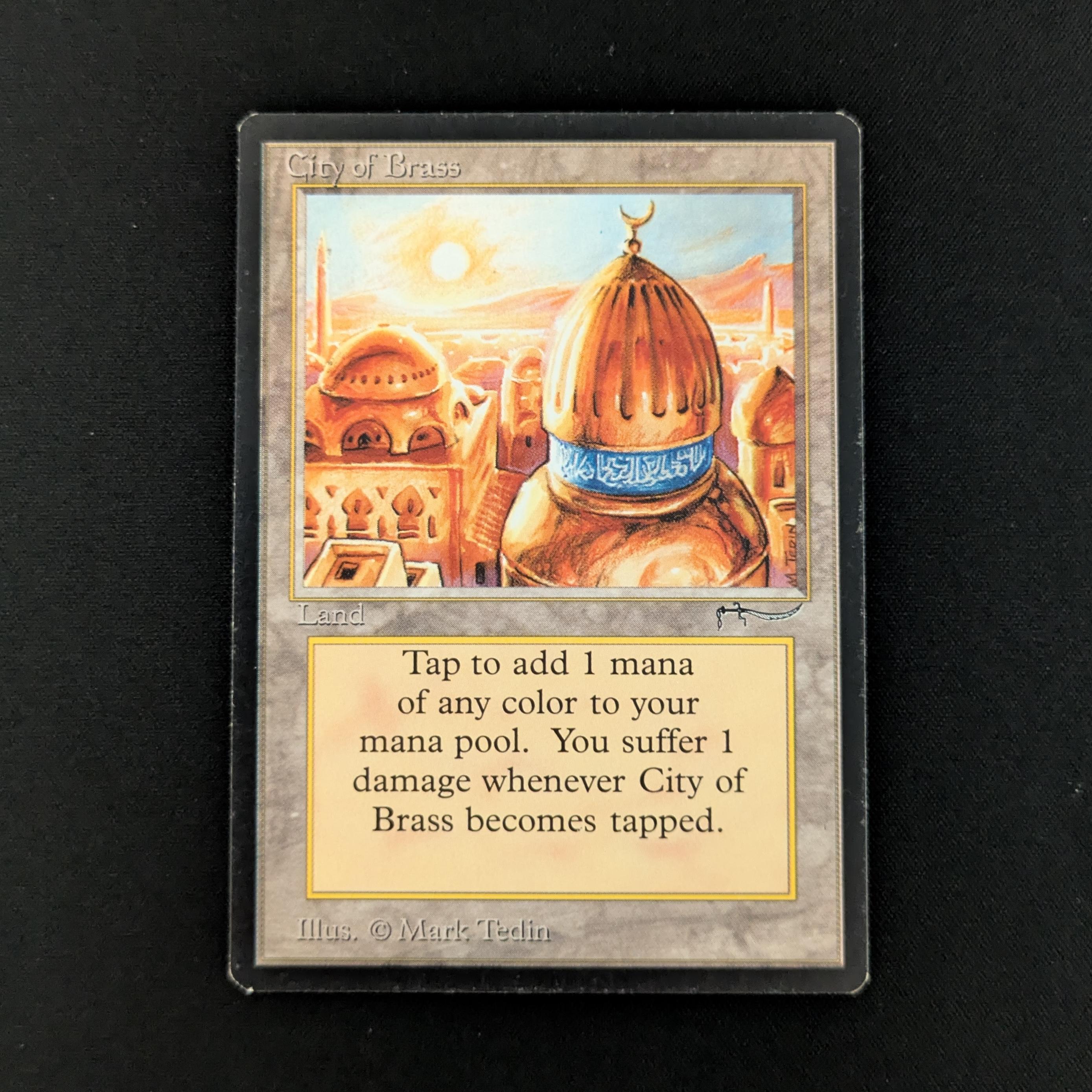 MTG Singles - City of Brass - Arabian Nights - GD - 26464