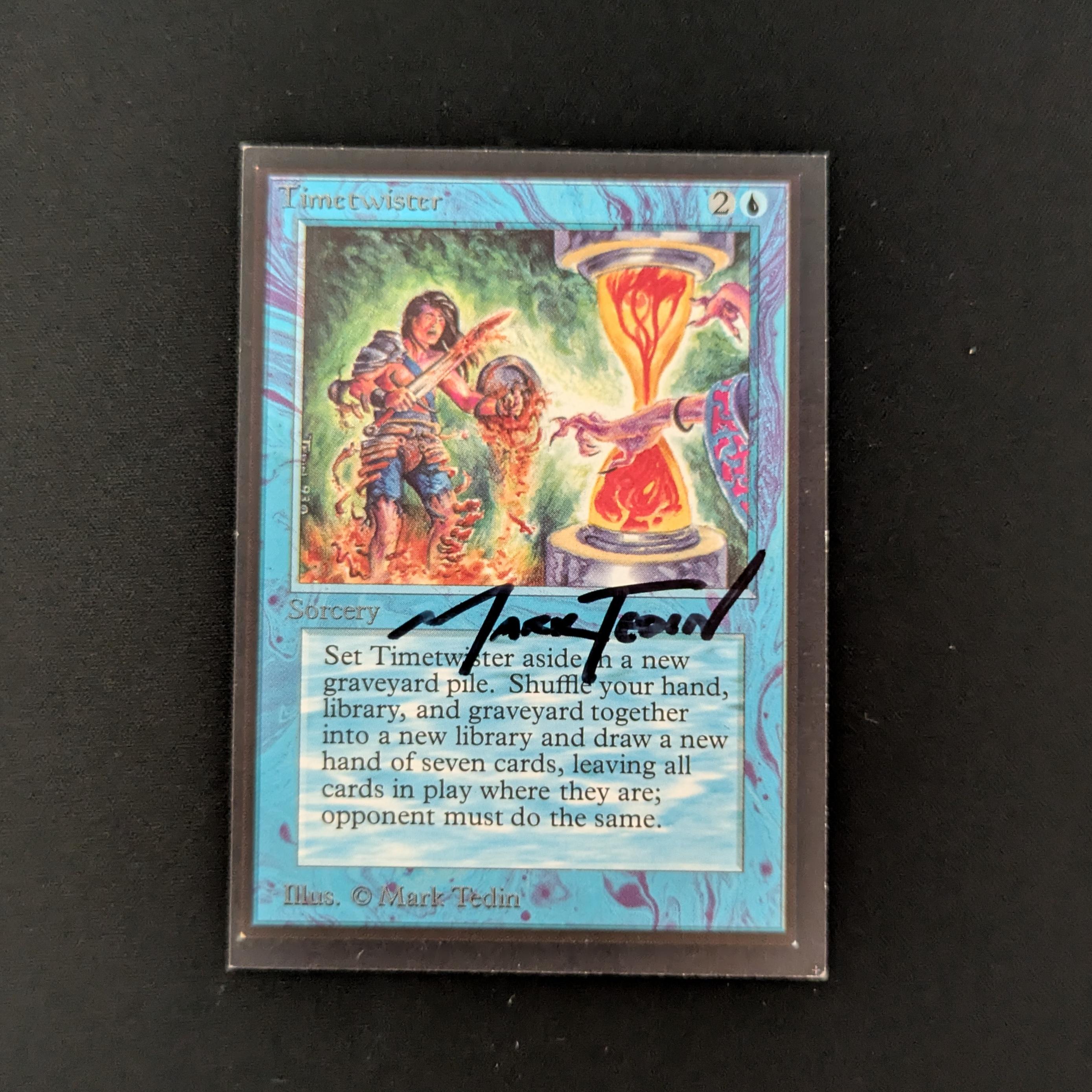 MTG Singles - Timetwister - Collectors' Edition - EX - SIGNED - 26486