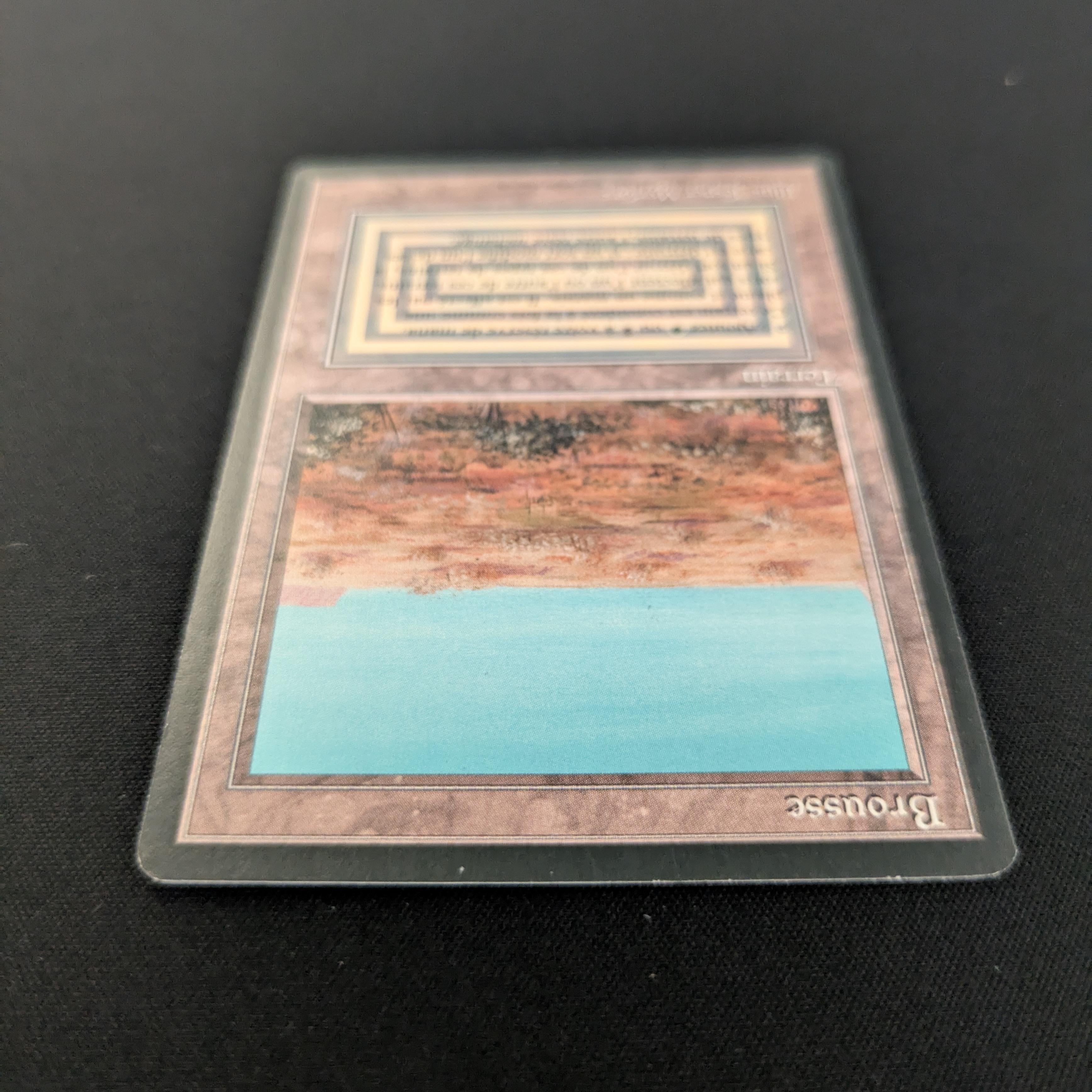 MTG Singles - Scrubland - Foreign Black Bordered -