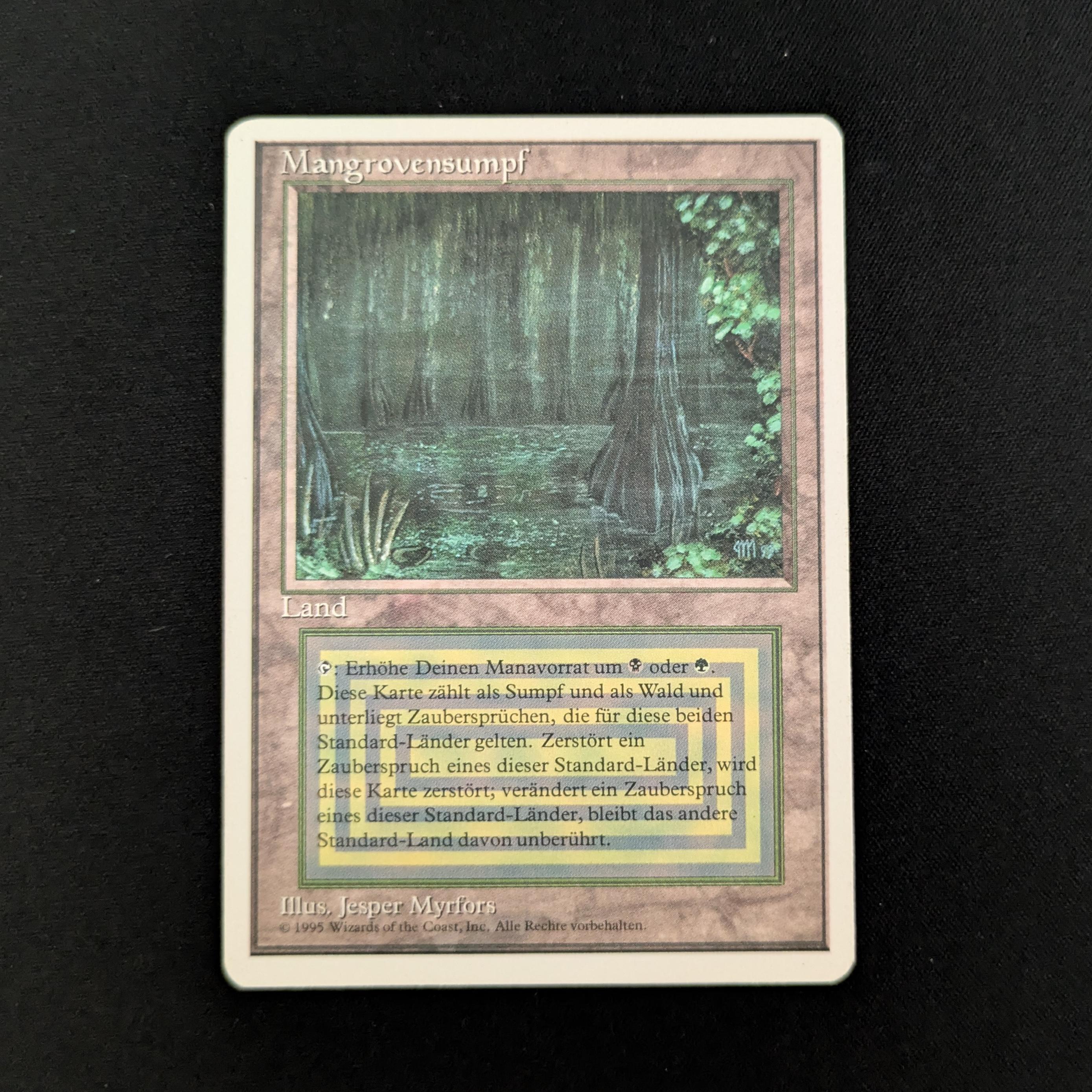 MTG Singles - Bayou - Foreign White Bordered - German - NM - 26529