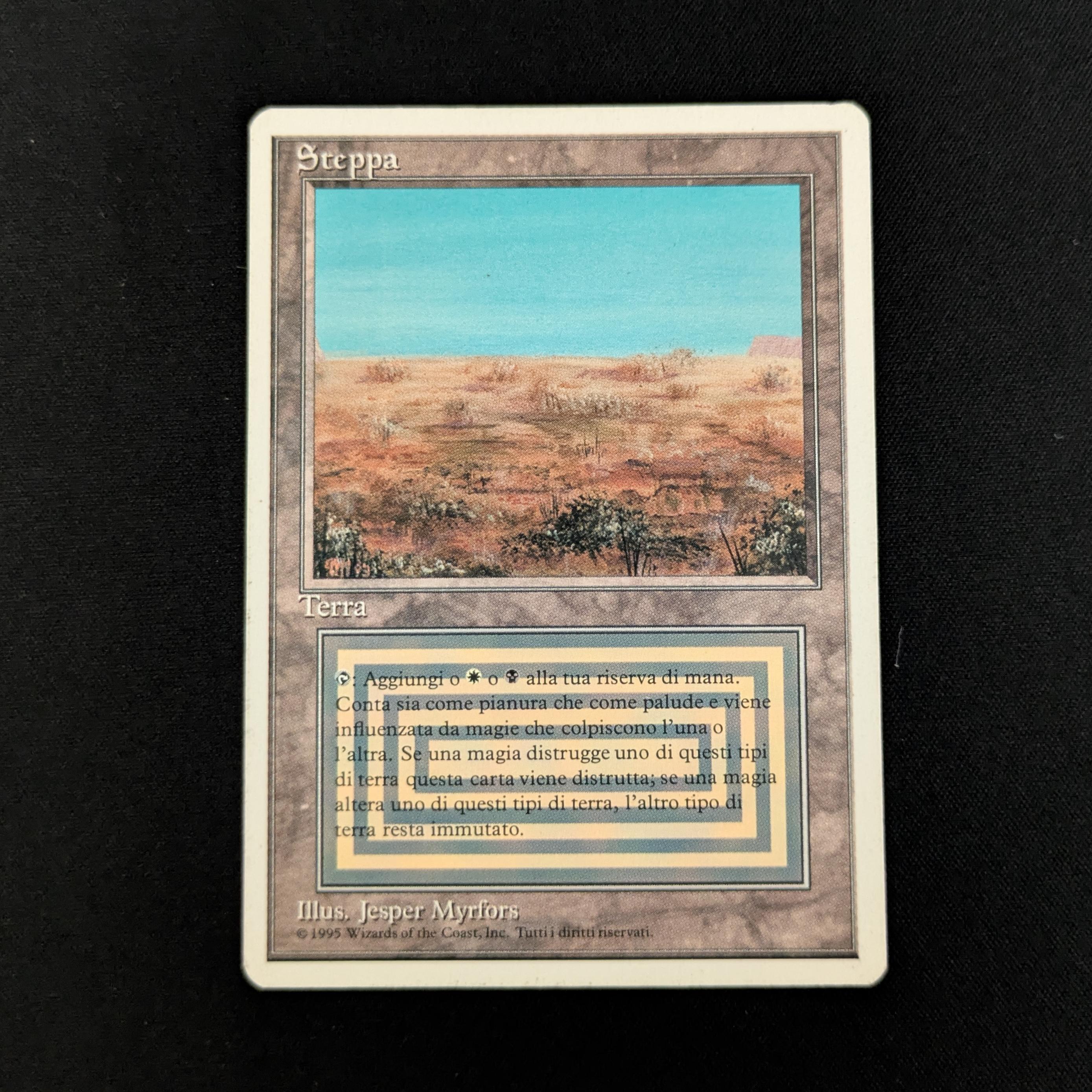 MTG Singles - Scrubland - Foreign White Bordered - Italian - LP - 26530