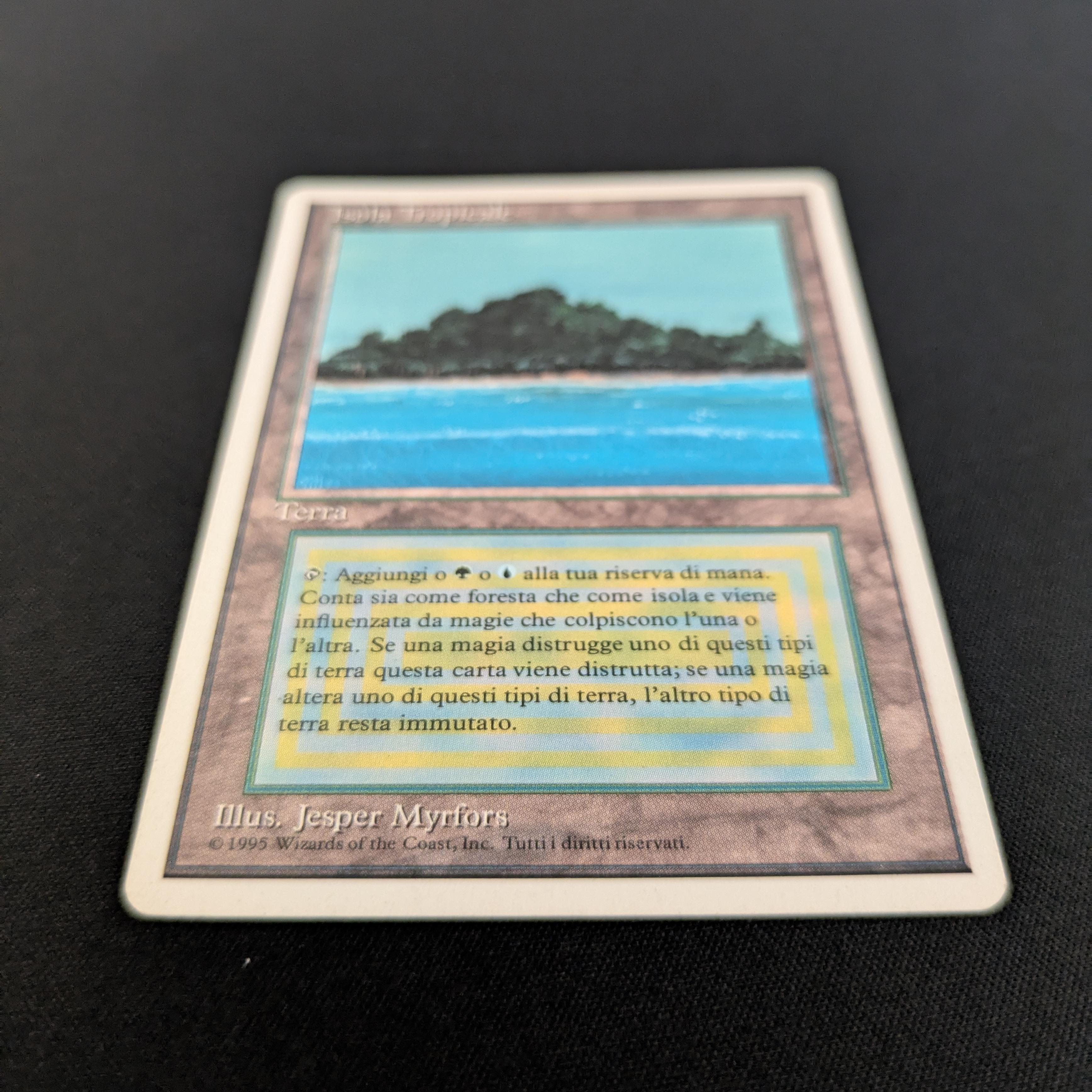 MTG Singles - Tropical Island - Foreign White Bordered -