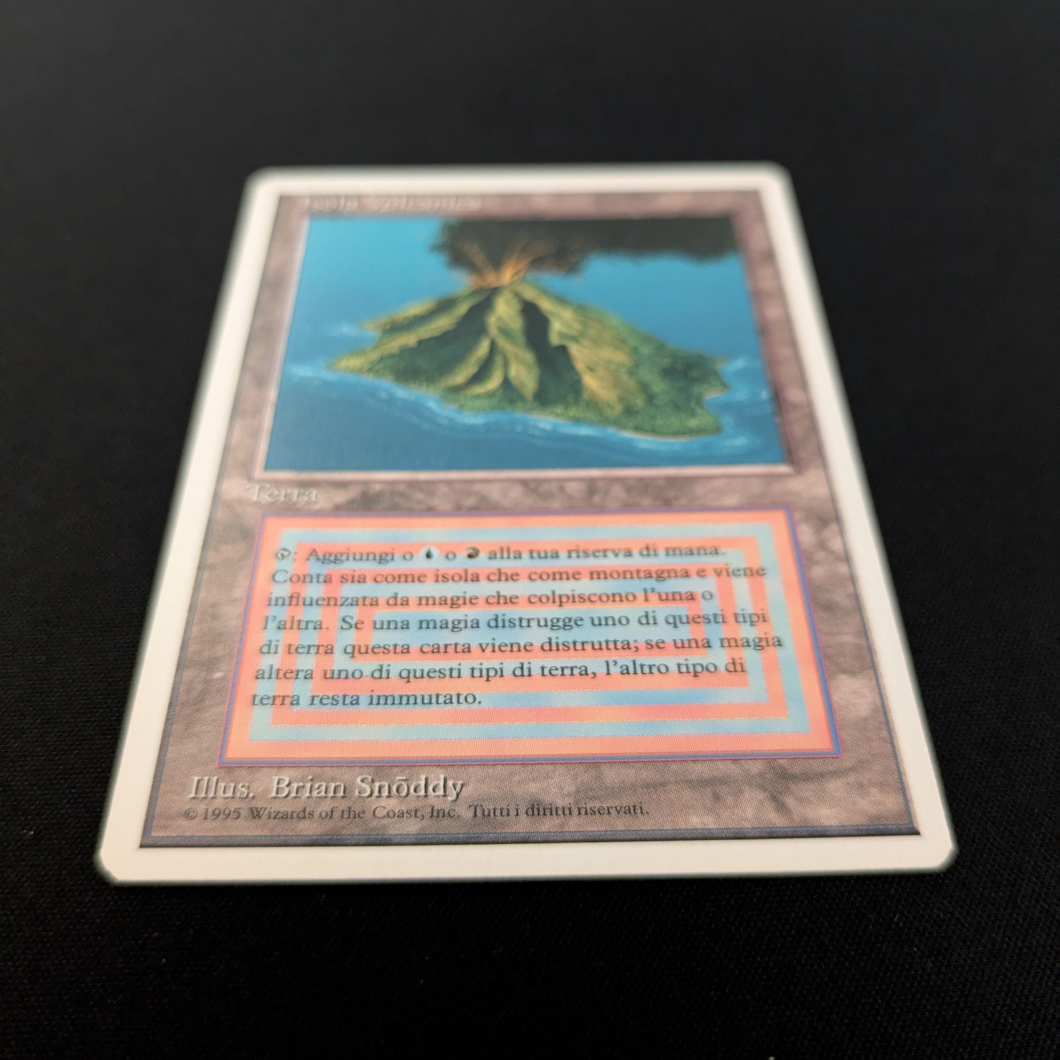 MTG Singles - Volcanic Island - Foreign White Bordered -