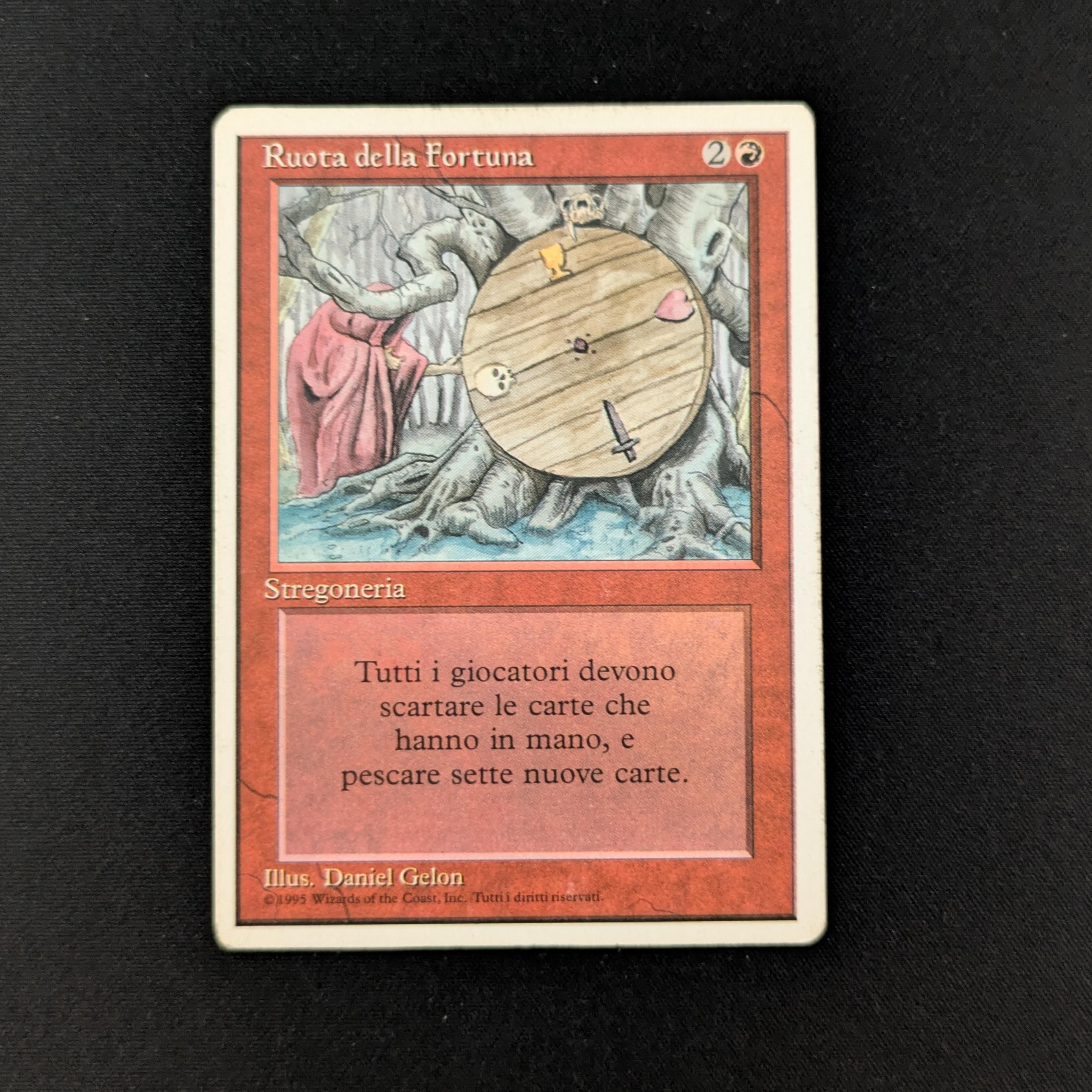 MTG Singles - Wheel of Fortune - Foreign White Bordered - Italian - PL - 26657