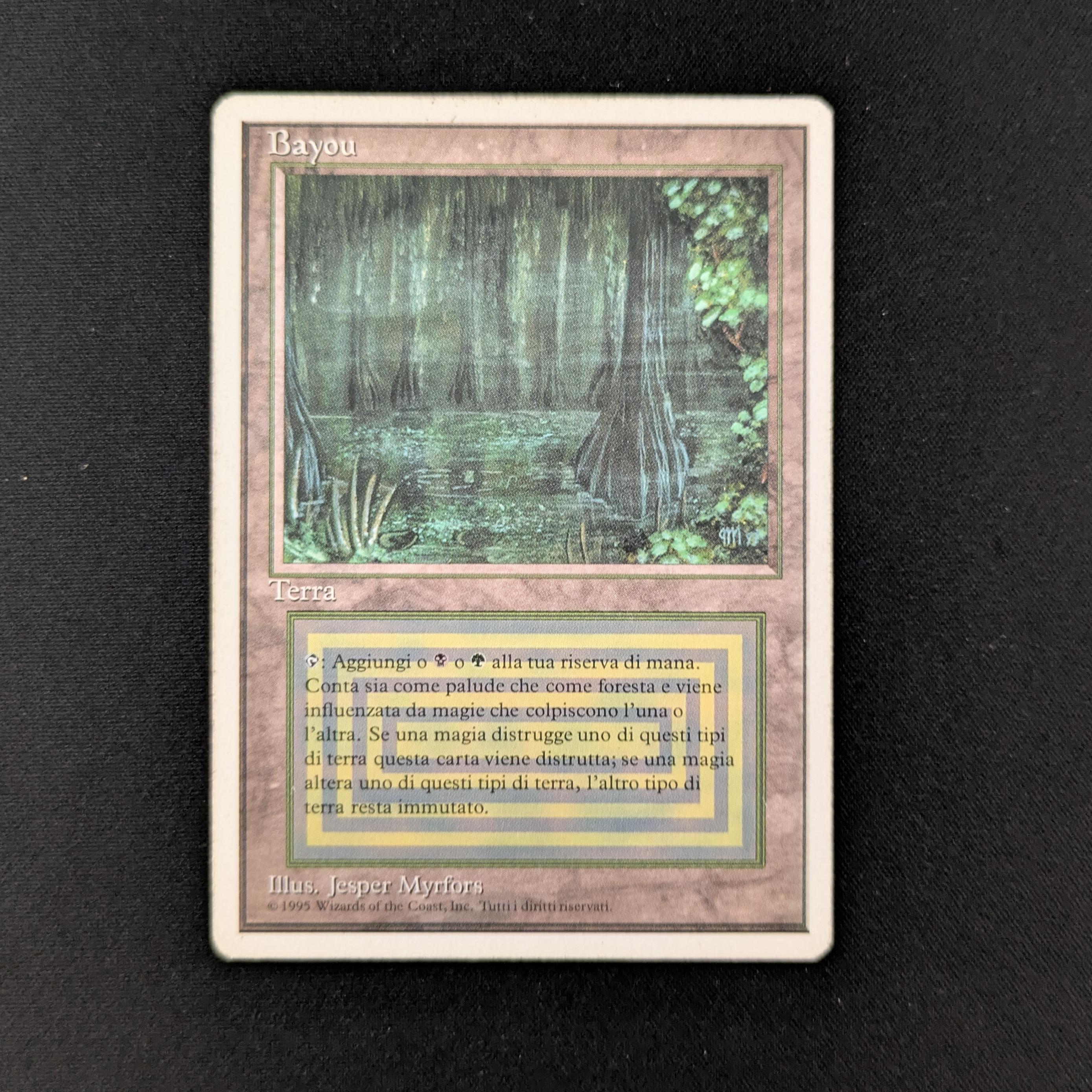 MTG Singles - Bayou - Foreign White Bordered - Italian - LP - 26660