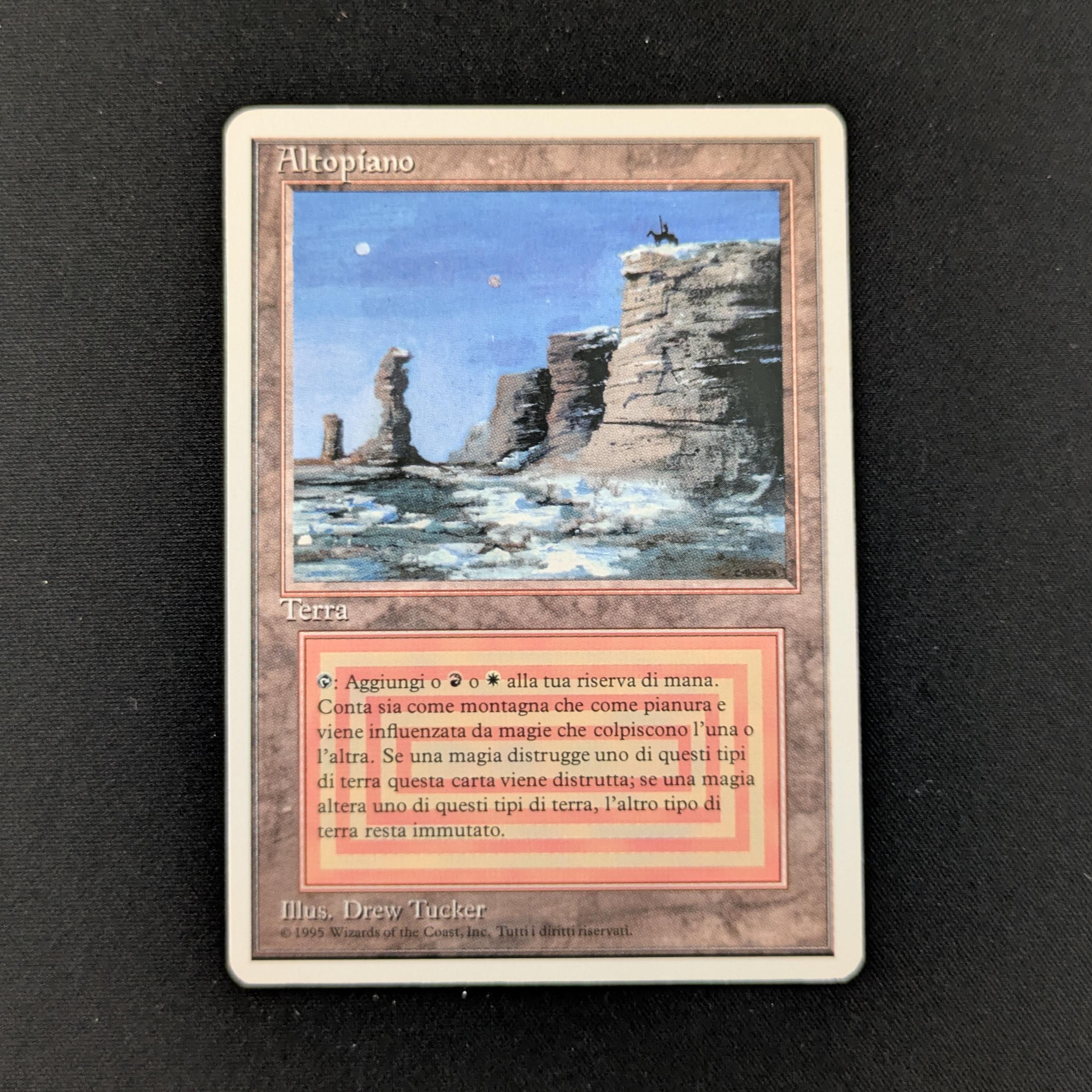 MTG Singles - Plateau - Foreign White Bordered - Italian - NM - 26662
