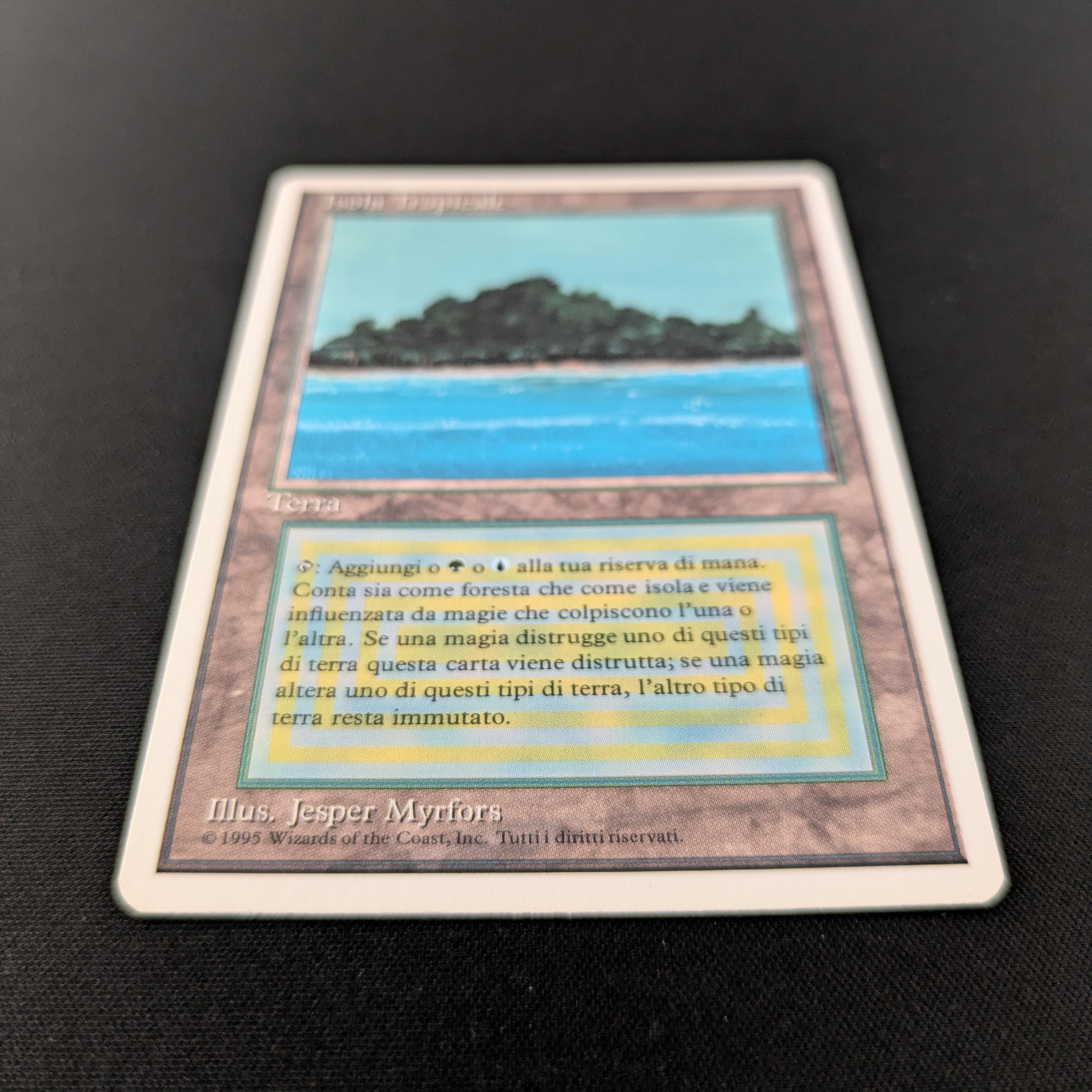 MTG Singles - Tropical Island - Foreign White Bordered -