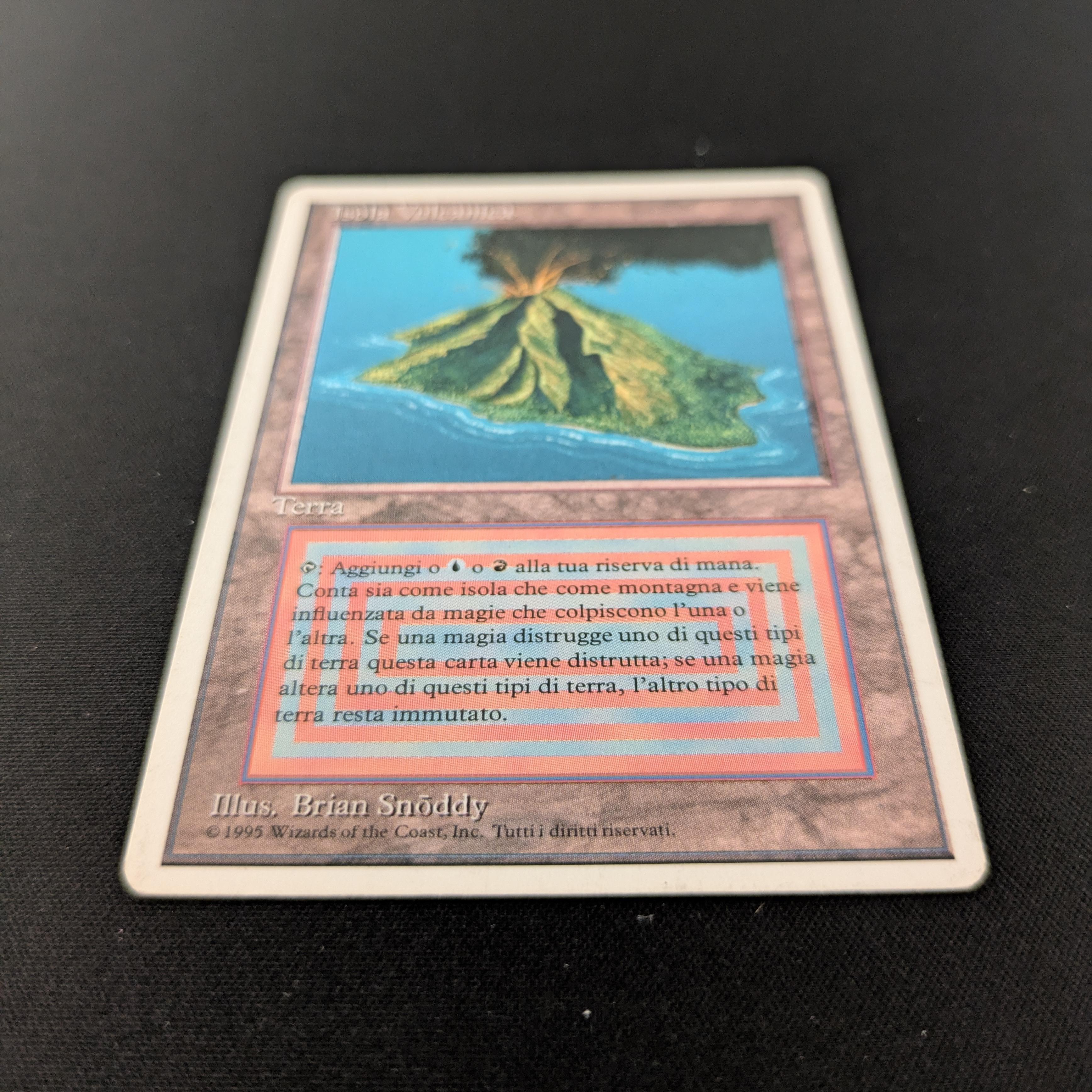 MTG Singles - Volcanic Island - Foreign White Bordered -