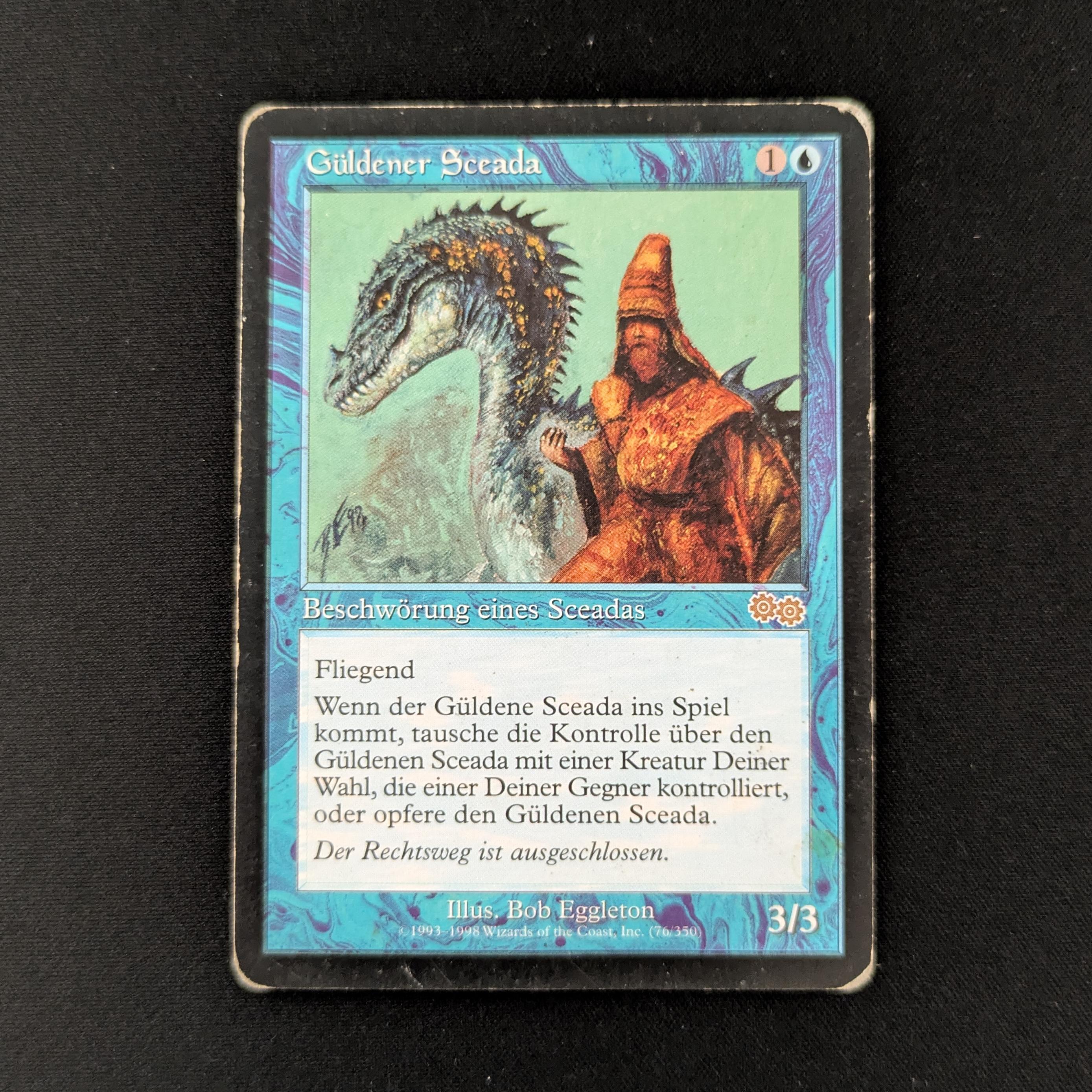 MTG Singles - Gilded Drake - Urza's Saga - German - PO - 26695