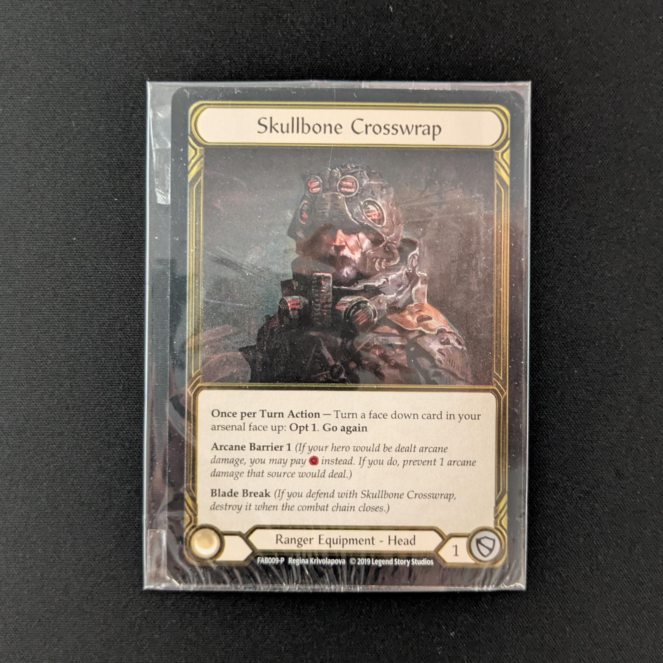 FAB Singles - Skullbone Crosswrap (Cold Foil Golden) - FAB009-P - FAB Promos - NM -