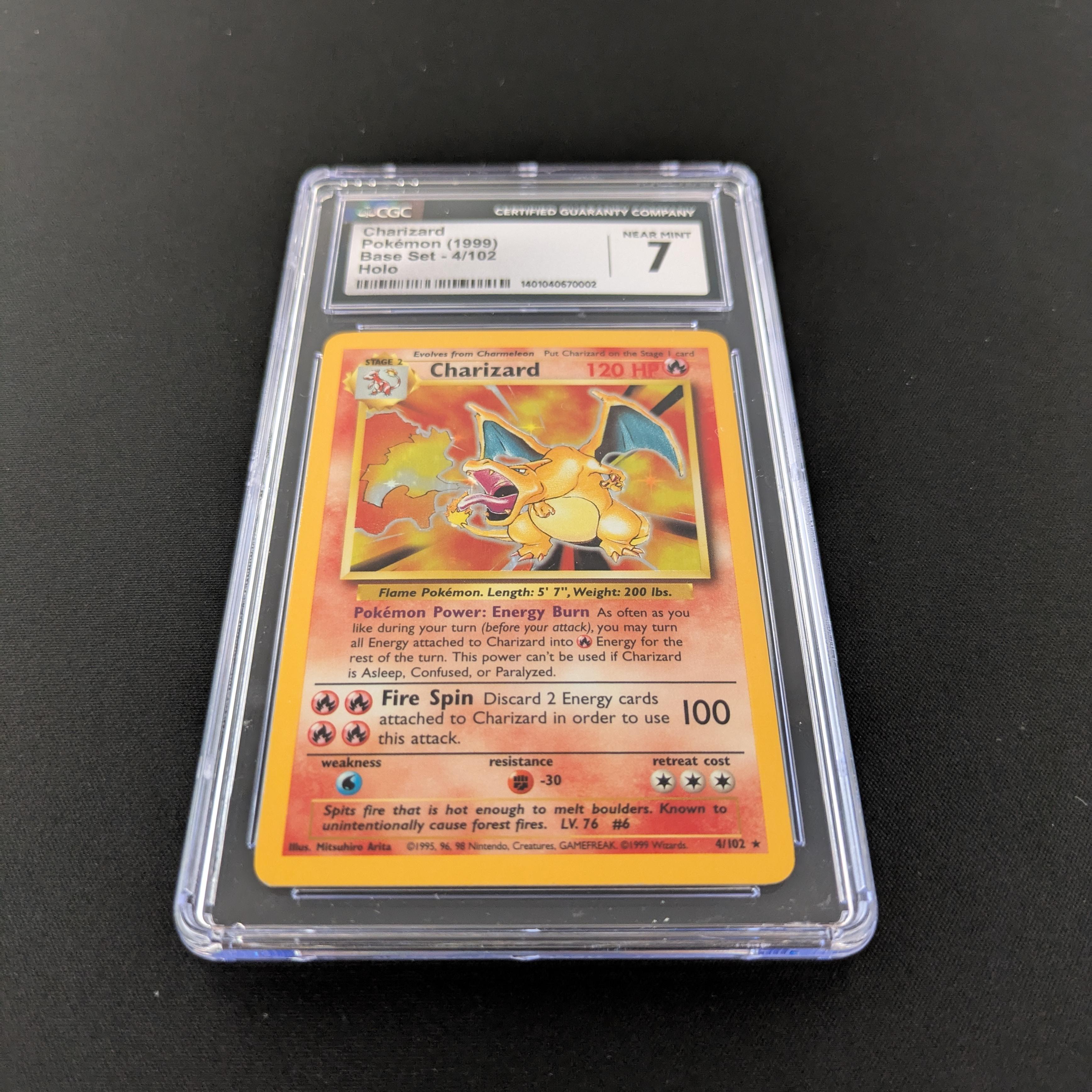 PTCG Singles - Charizard (BS 4) - Base Set -